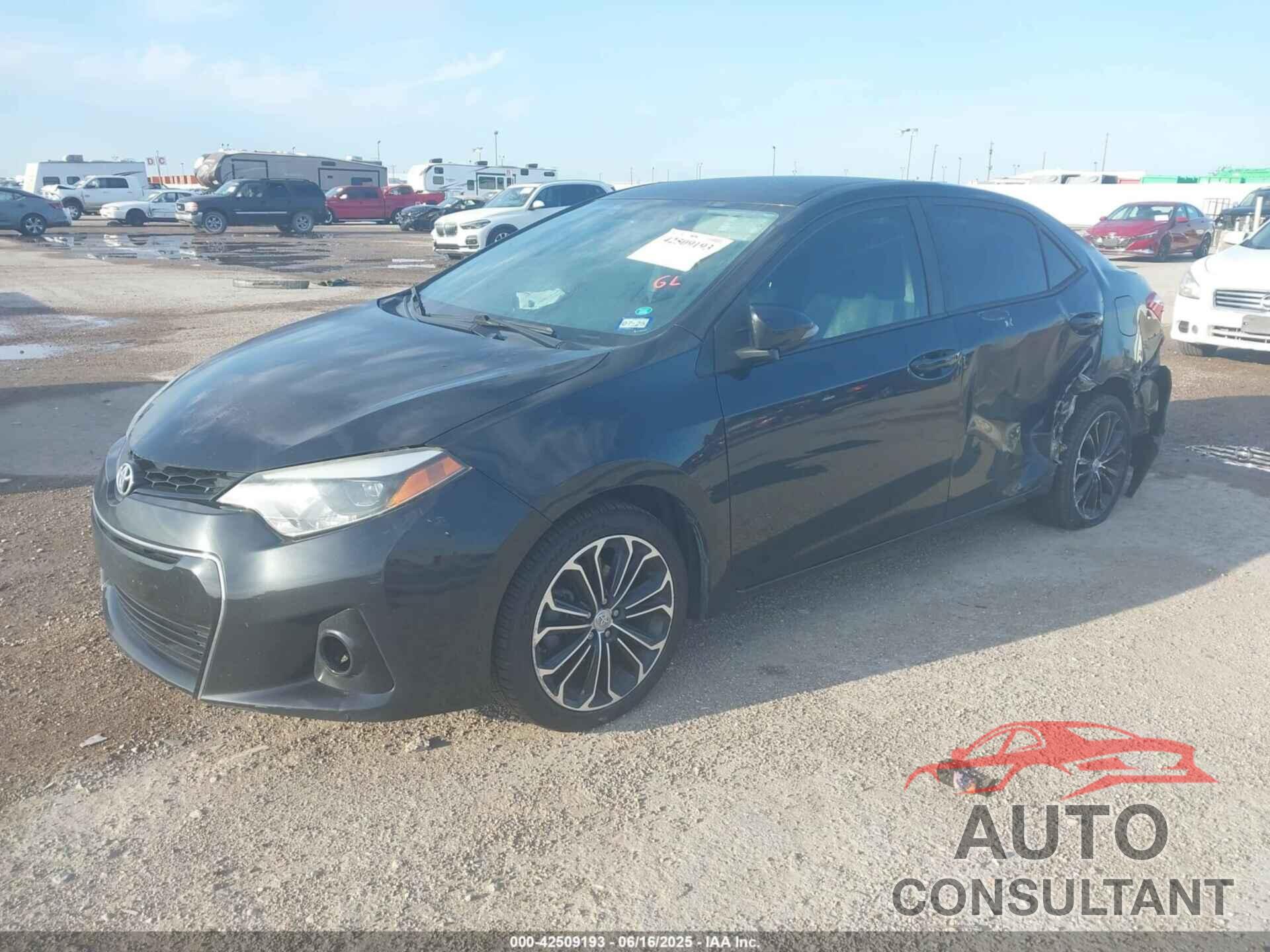TOYOTA COROLLA 2014 - 5YFBURHE3EP133334