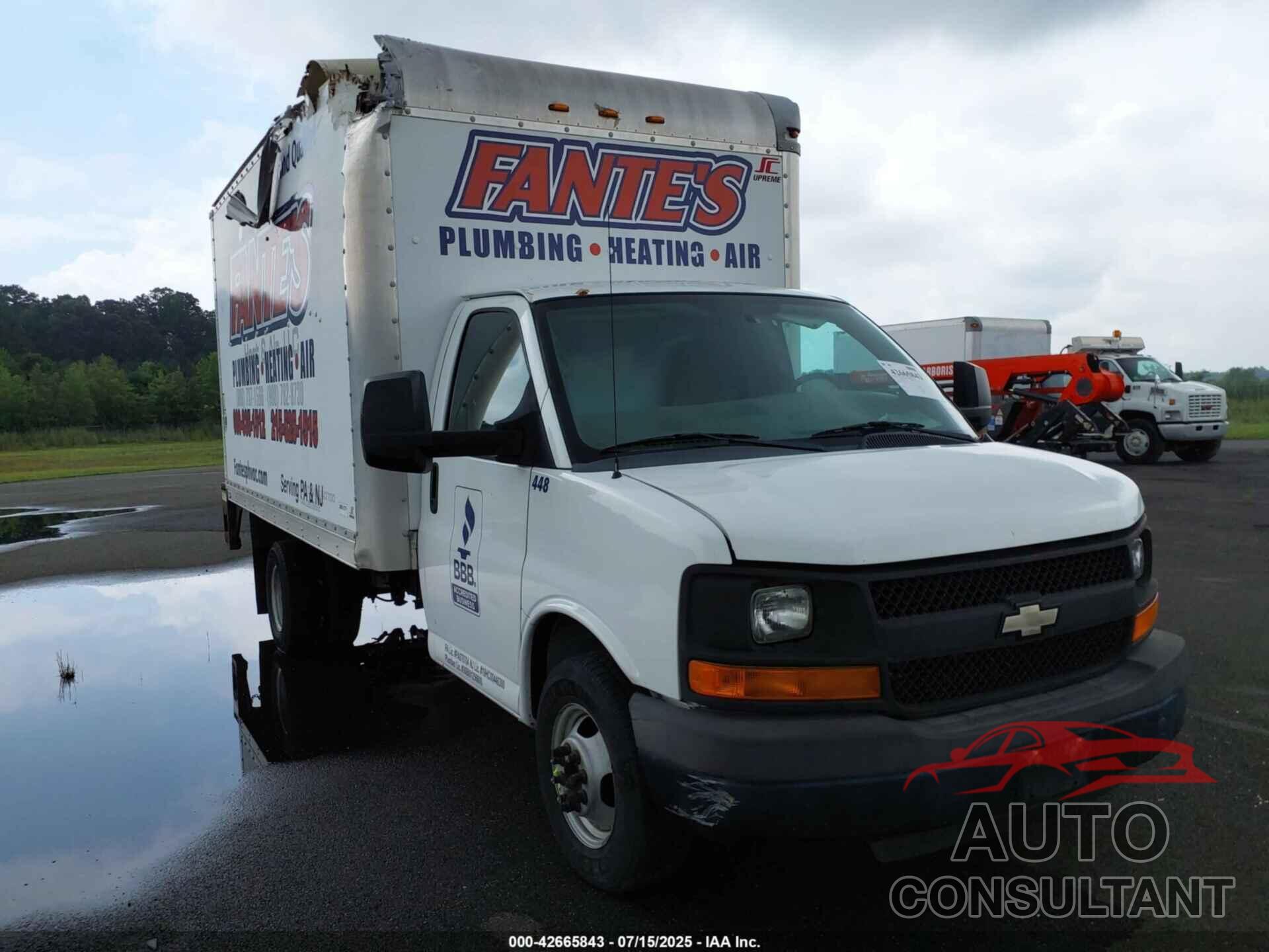 CHEVROLET EXPRESS CUTAWAY 2013 - 1GB3G3BGXD1135446