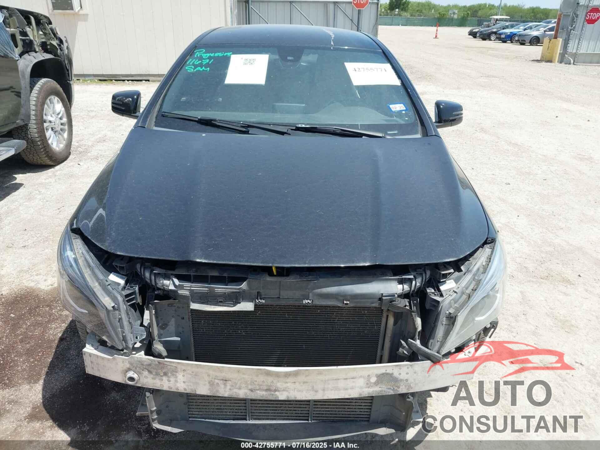 MERCEDES-BENZ CLA 250 2014 - WDDSJ4EB2EN036280