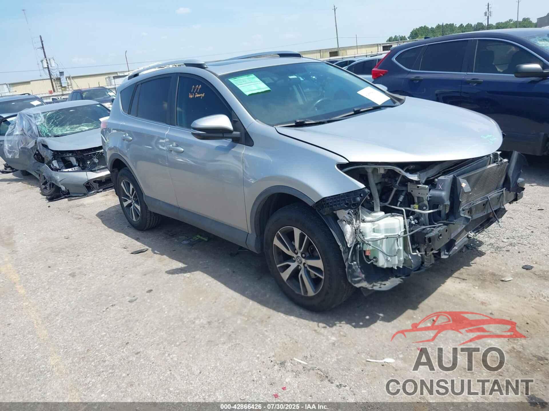TOYOTA RAV4 2016 - 2T3WFREV3GW276650