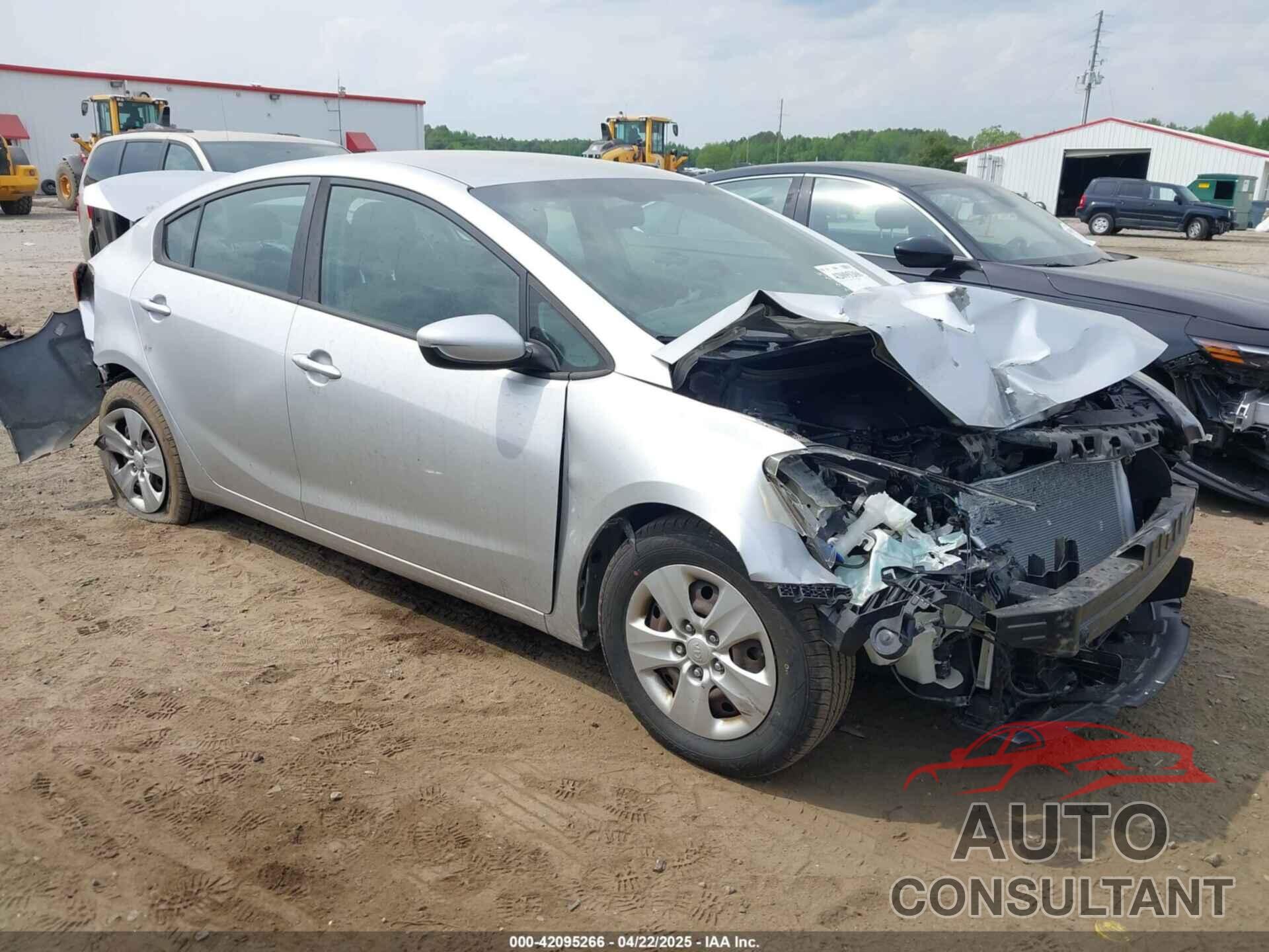 KIA FORTE 2016 - KNAFK4A63G5508214
