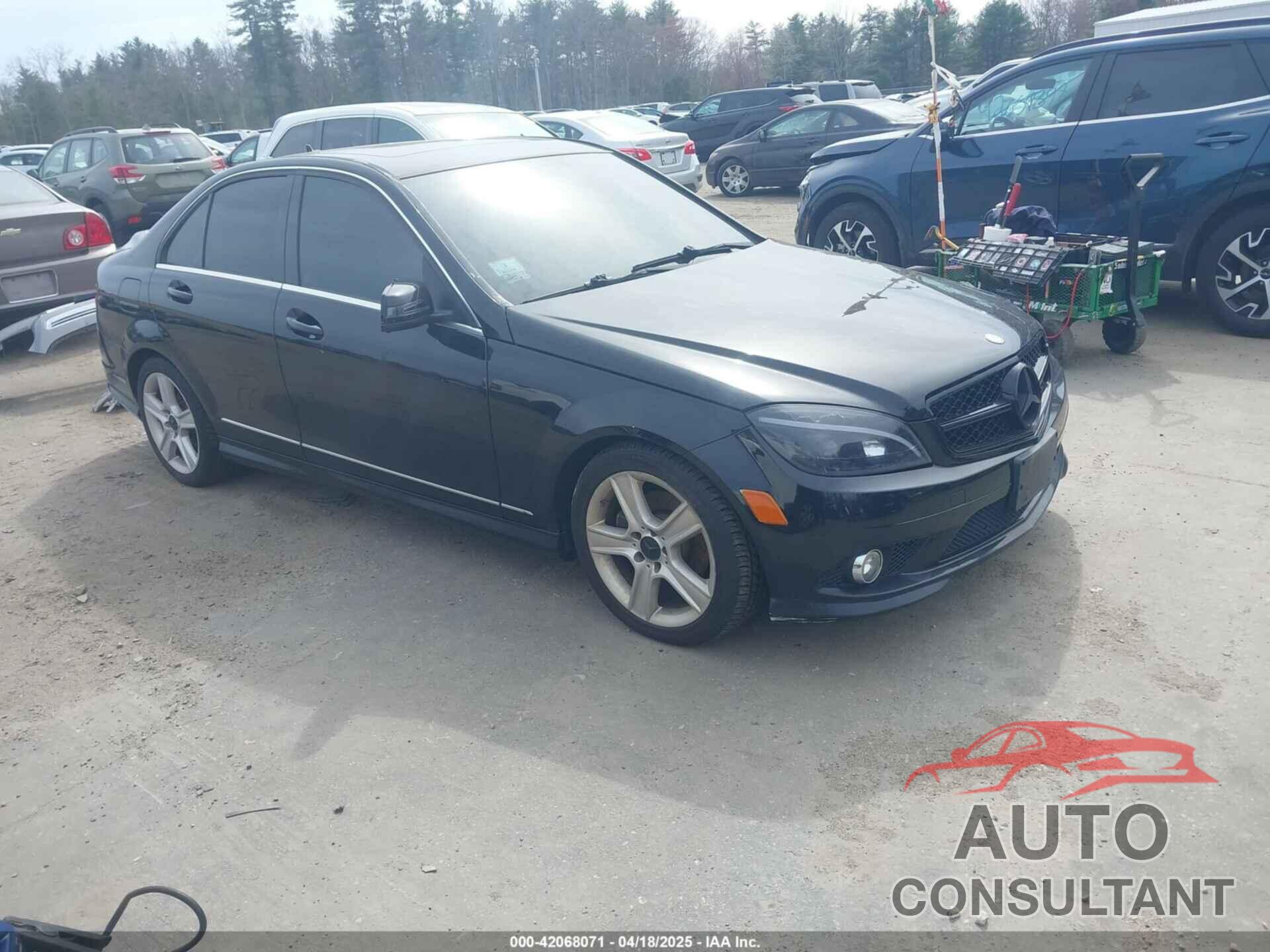 MERCEDES-BENZ C 2010 - WDDGF8BBXAR117257