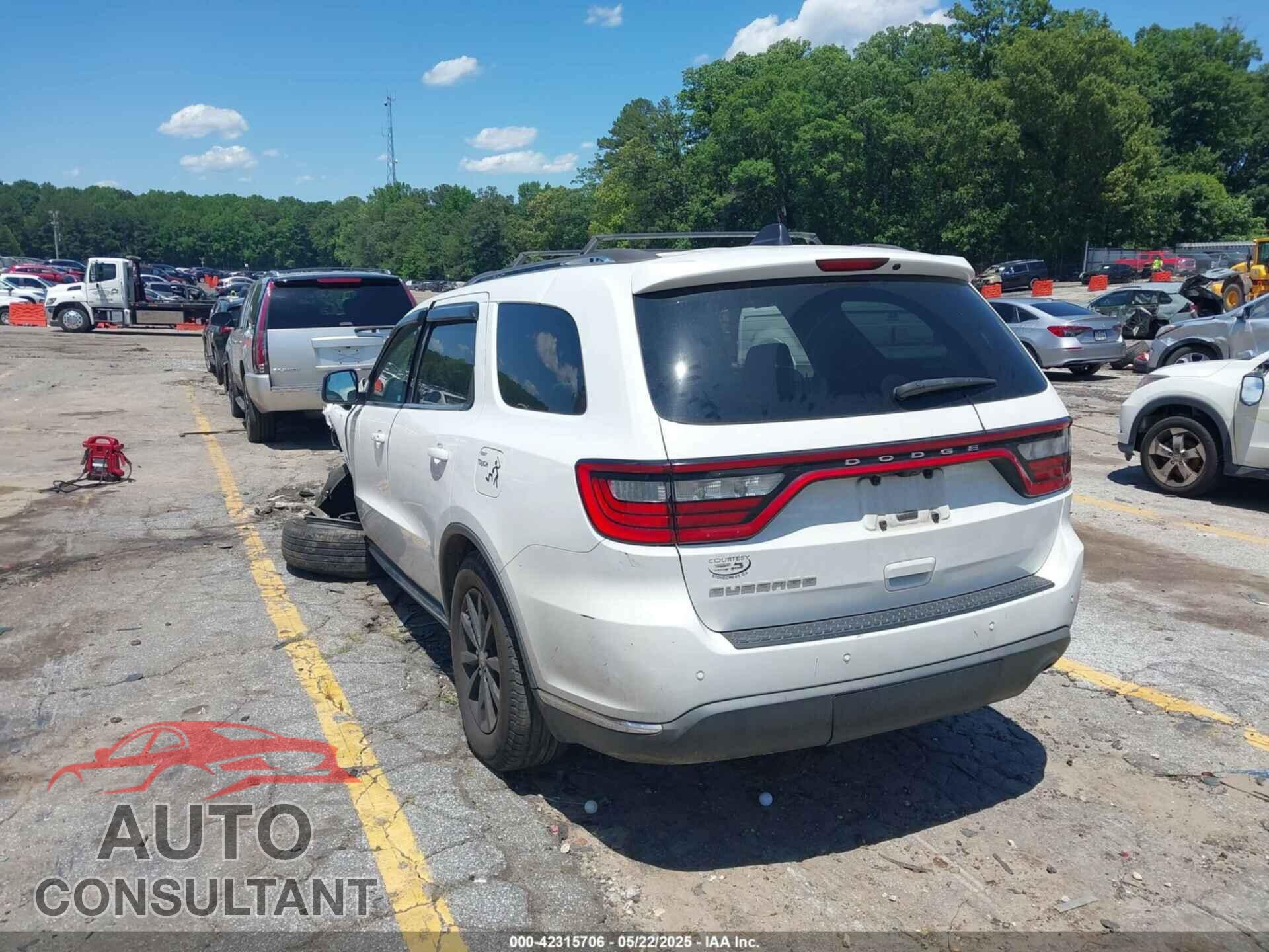 DODGE DURANGO 2017 - 1C4RDHAG2HC724384