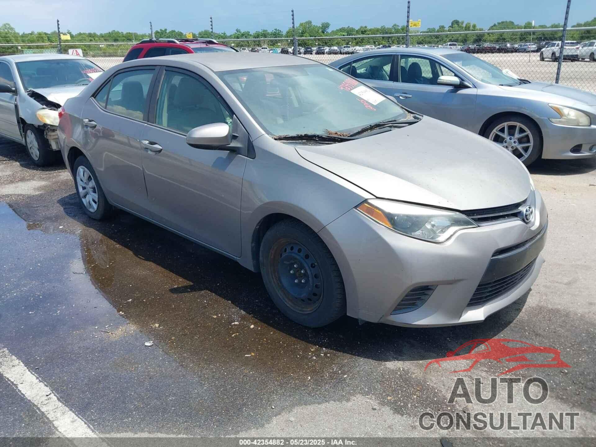 TOYOTA COROLLA 2015 - 2T1BURHE5FC299713