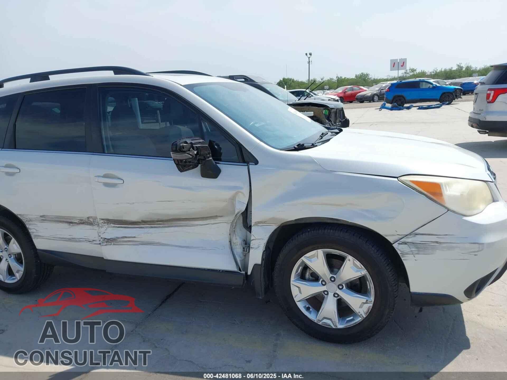 SUBARU FORESTER 2014 - JF2SJAMC9EH497673
