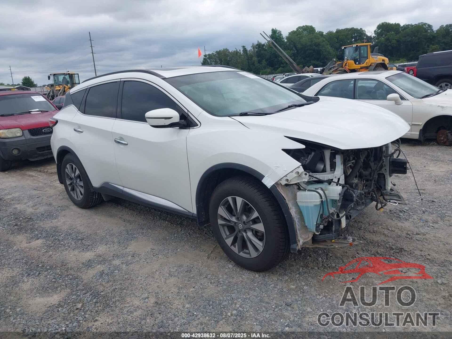 NISSAN MURANO 2017 - 5N1AZ2MG2HN120745