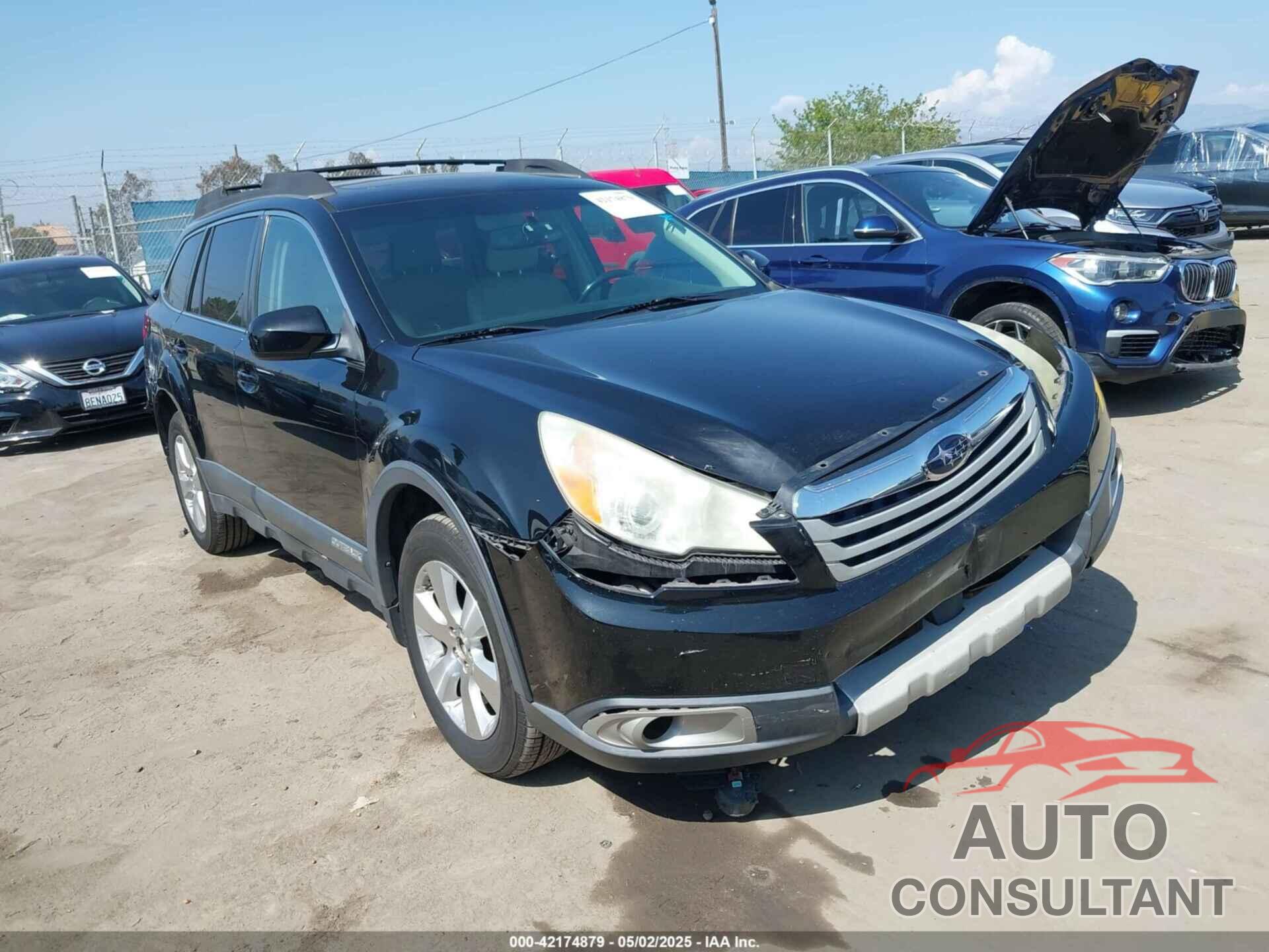 SUBARU OUTBACK 2011 - 4S4BRDLC6B2319031