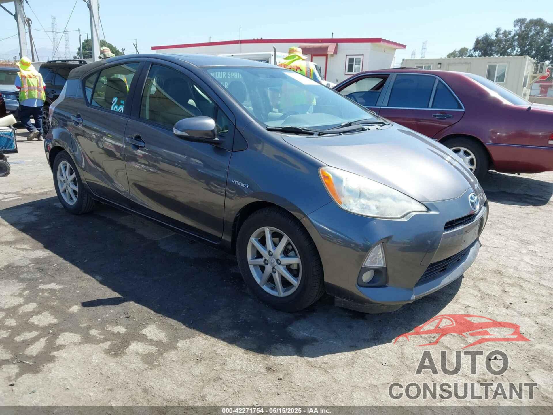 TOYOTA PRIUS C 2012 - JTDKDTB31C1023968