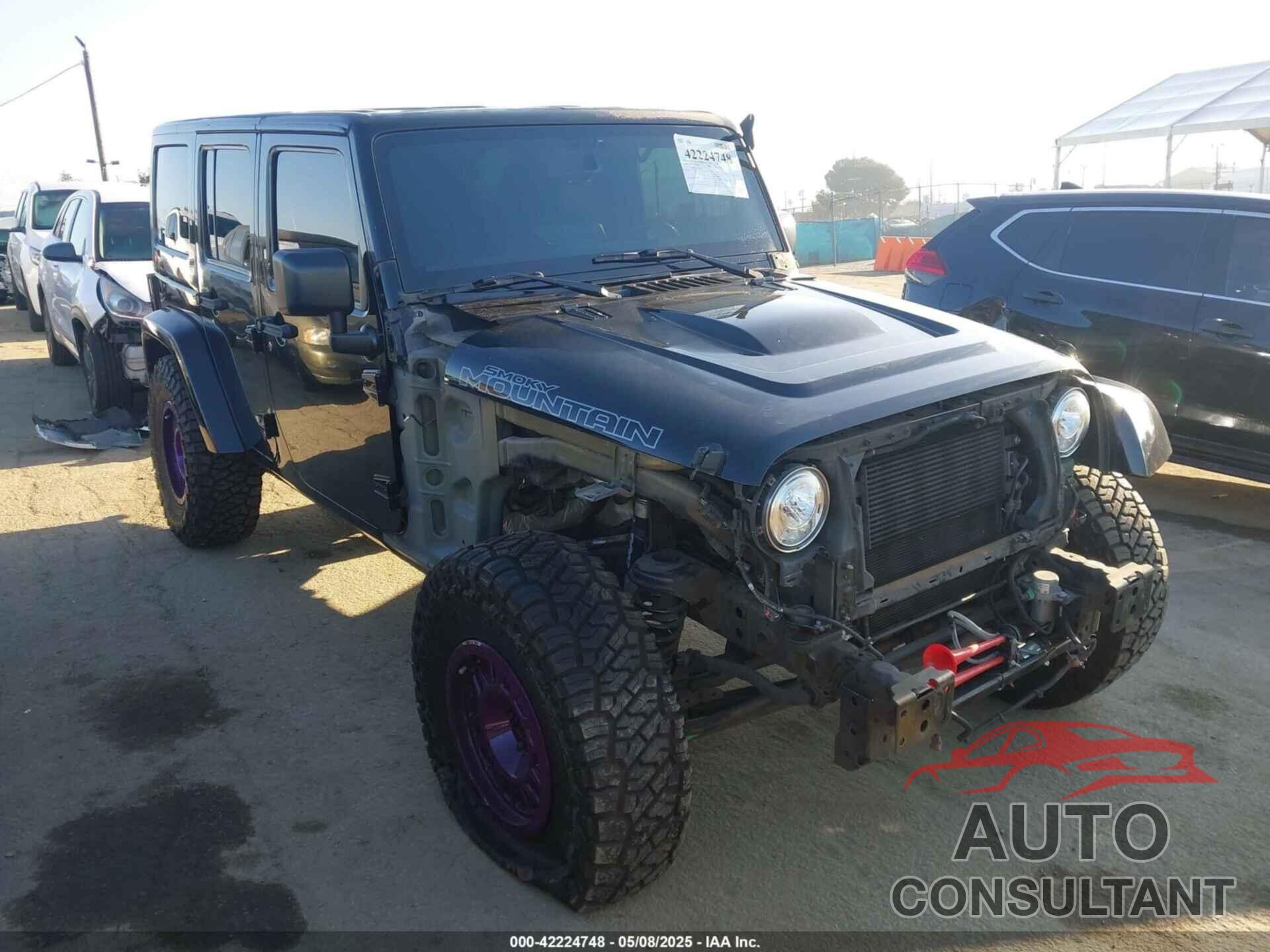 JEEP WRANGLER UNLIMITED 2017 - 1C4BJWEG5HL635319