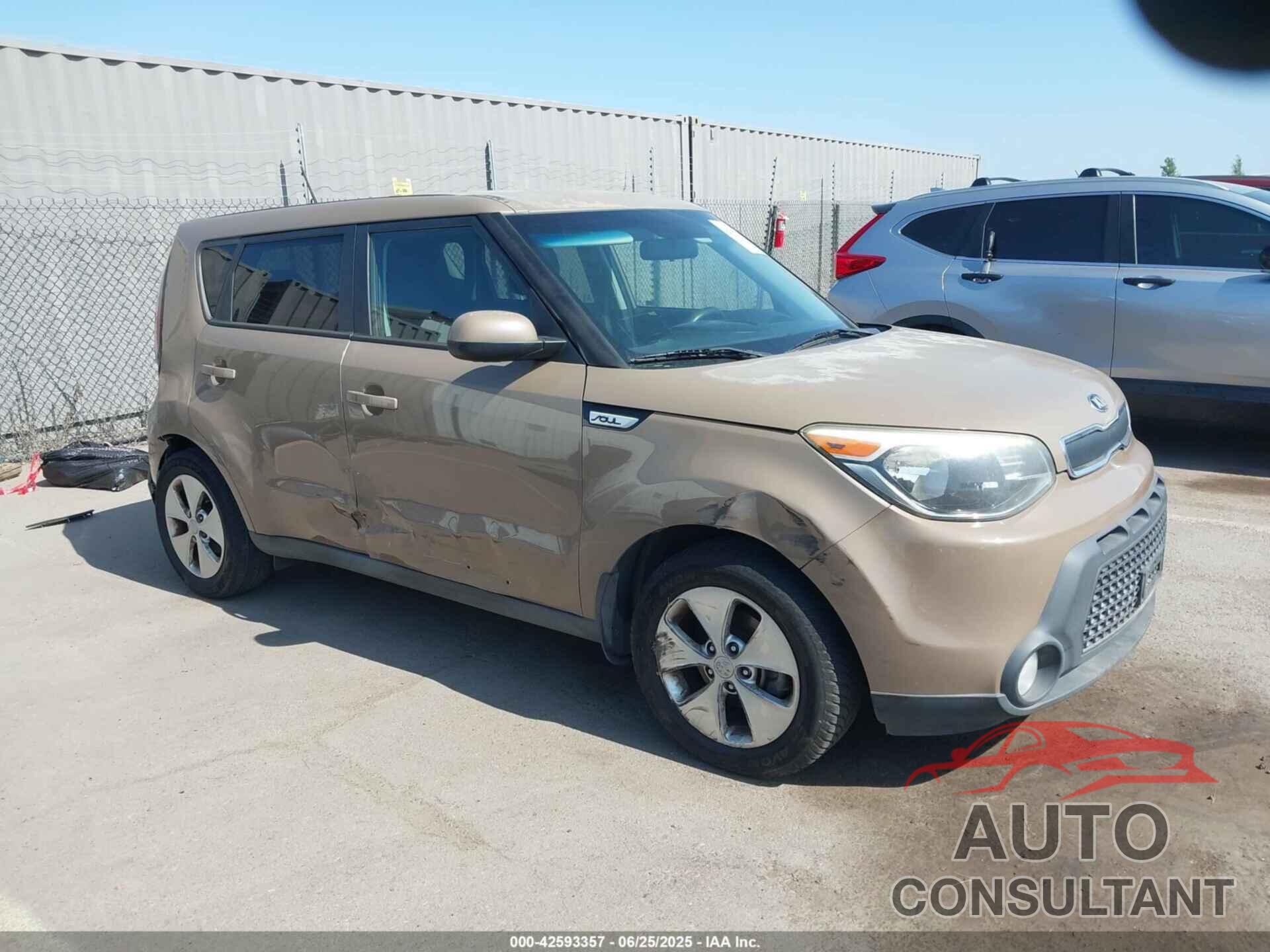 KIA SOUL 2015 - KNDJN2A24F7121311