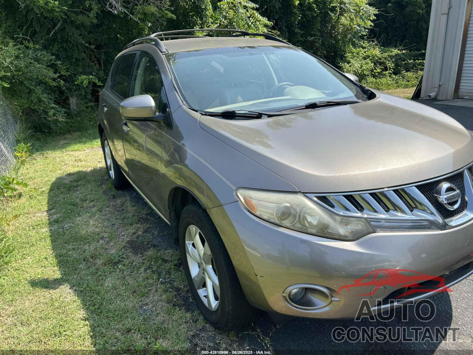 NISSAN MURANO 2010 - JN8AZ1MU2AW008276