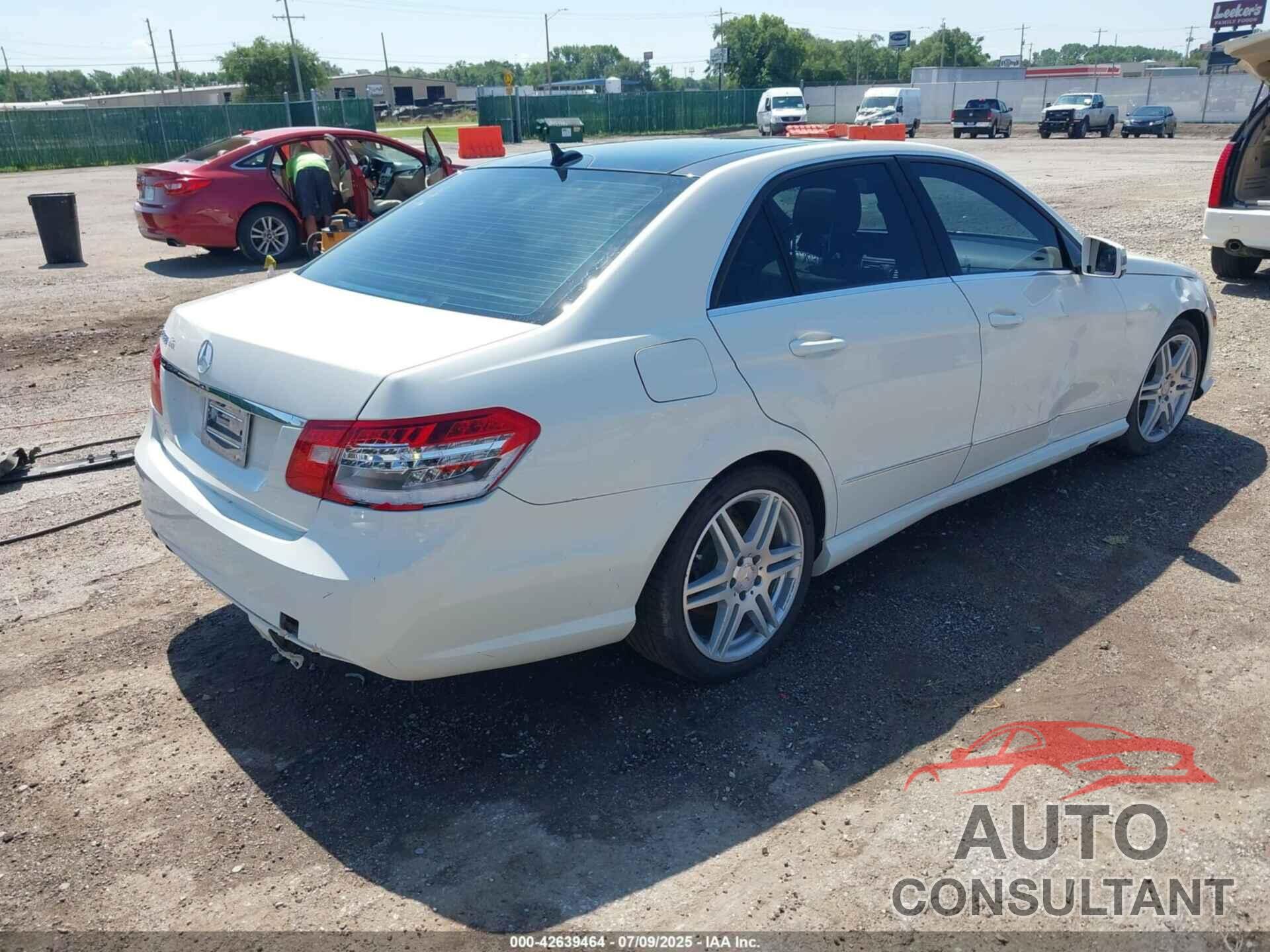 MERCEDES-BENZ E 350 2010 - WDDHF5GB9AA054548