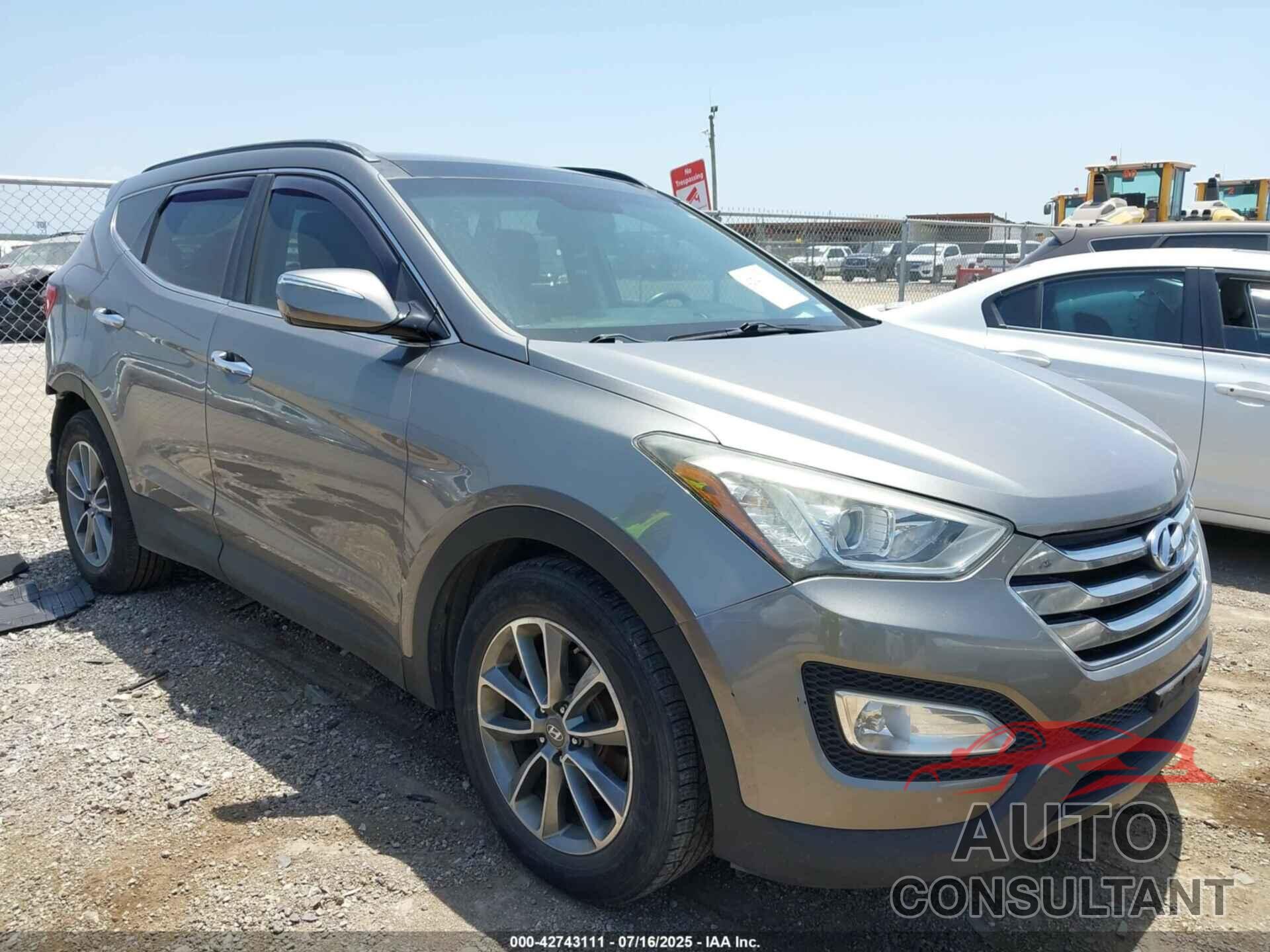 HYUNDAI SANTA FE SPORT 2014 - 5XYZU3LB0EG194749