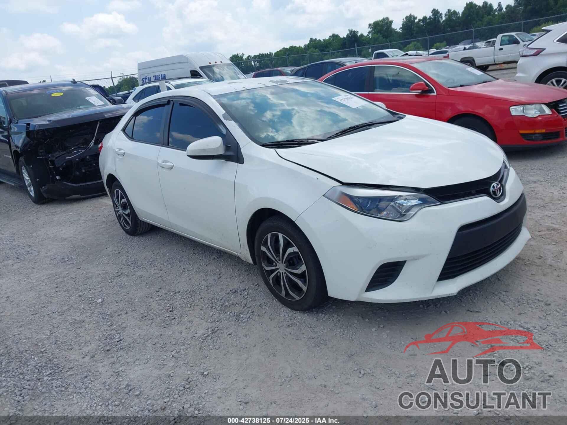 TOYOTA COROLLA 2014 - 5YFBURHE7EP079715