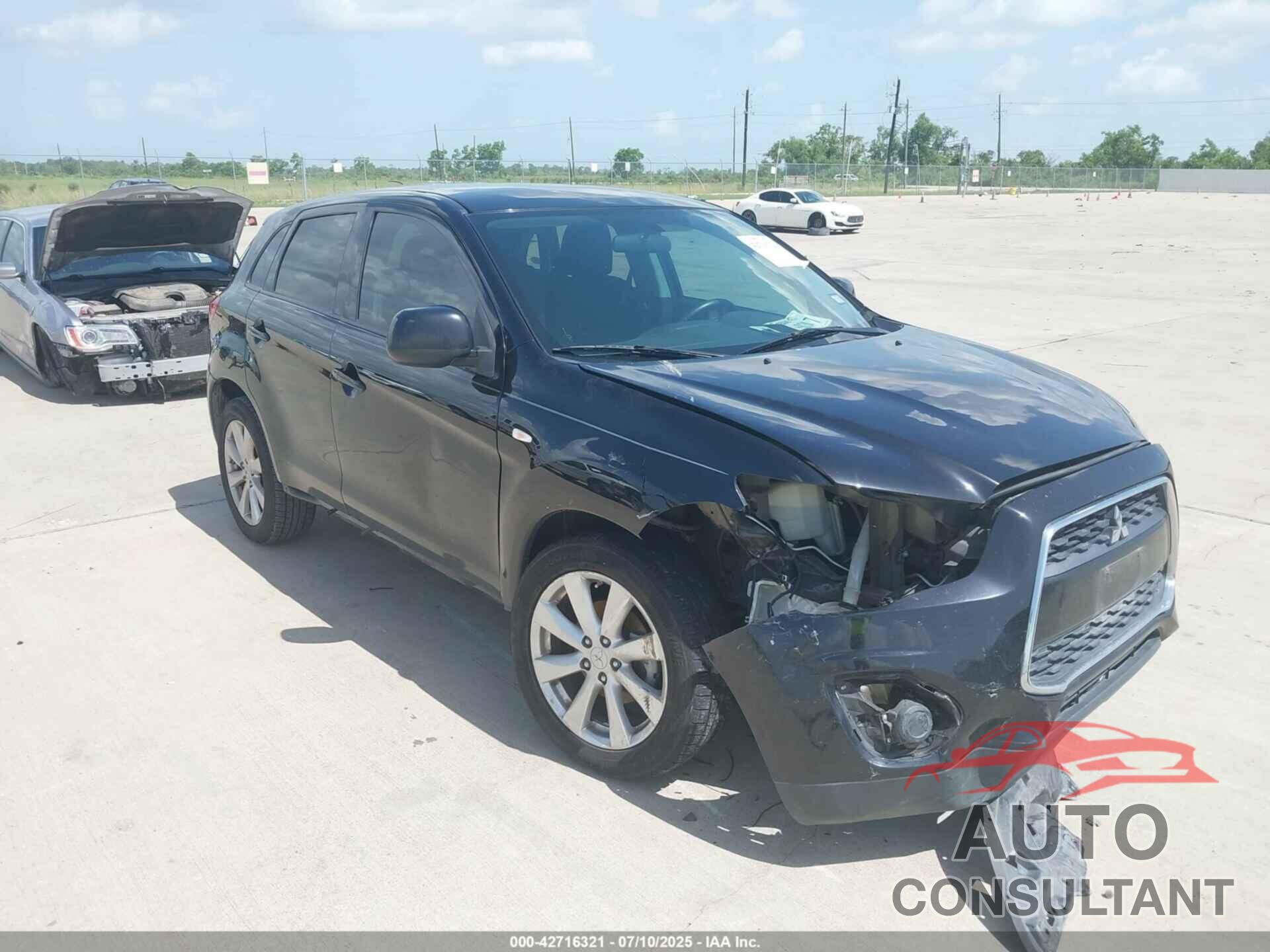 MITSUBISHI OUTLANDER SPORT 2014 - 4A4AP3AU3EE013752