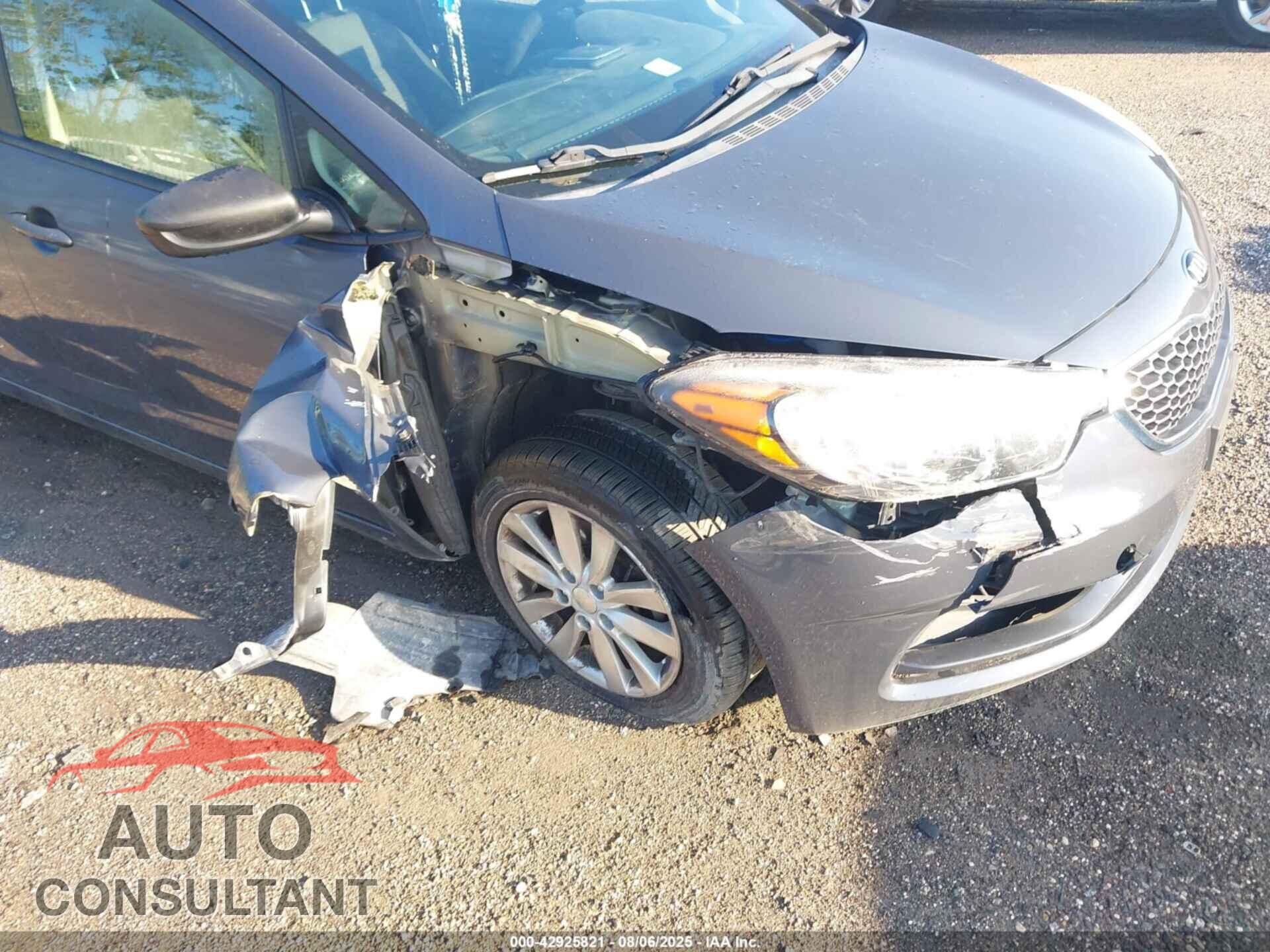 KIA FORTE 2014 - KNAFX4A60E5225767