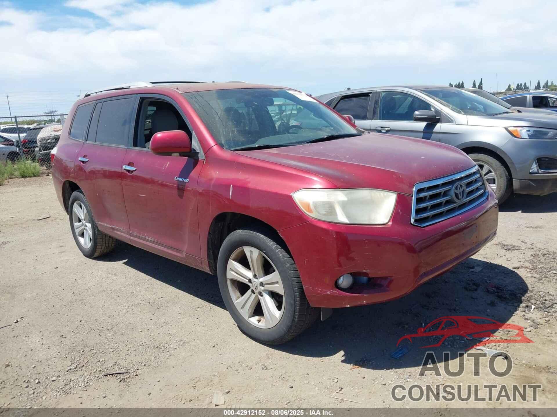 TOYOTA HIGHLANDER 2009 - JTEDS42A792081584