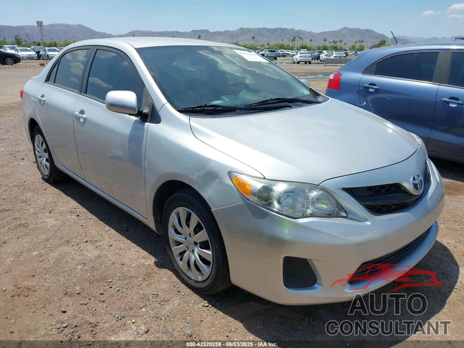 TOYOTA COROLLA 2012 - 2T1BU4EE0CC905809
