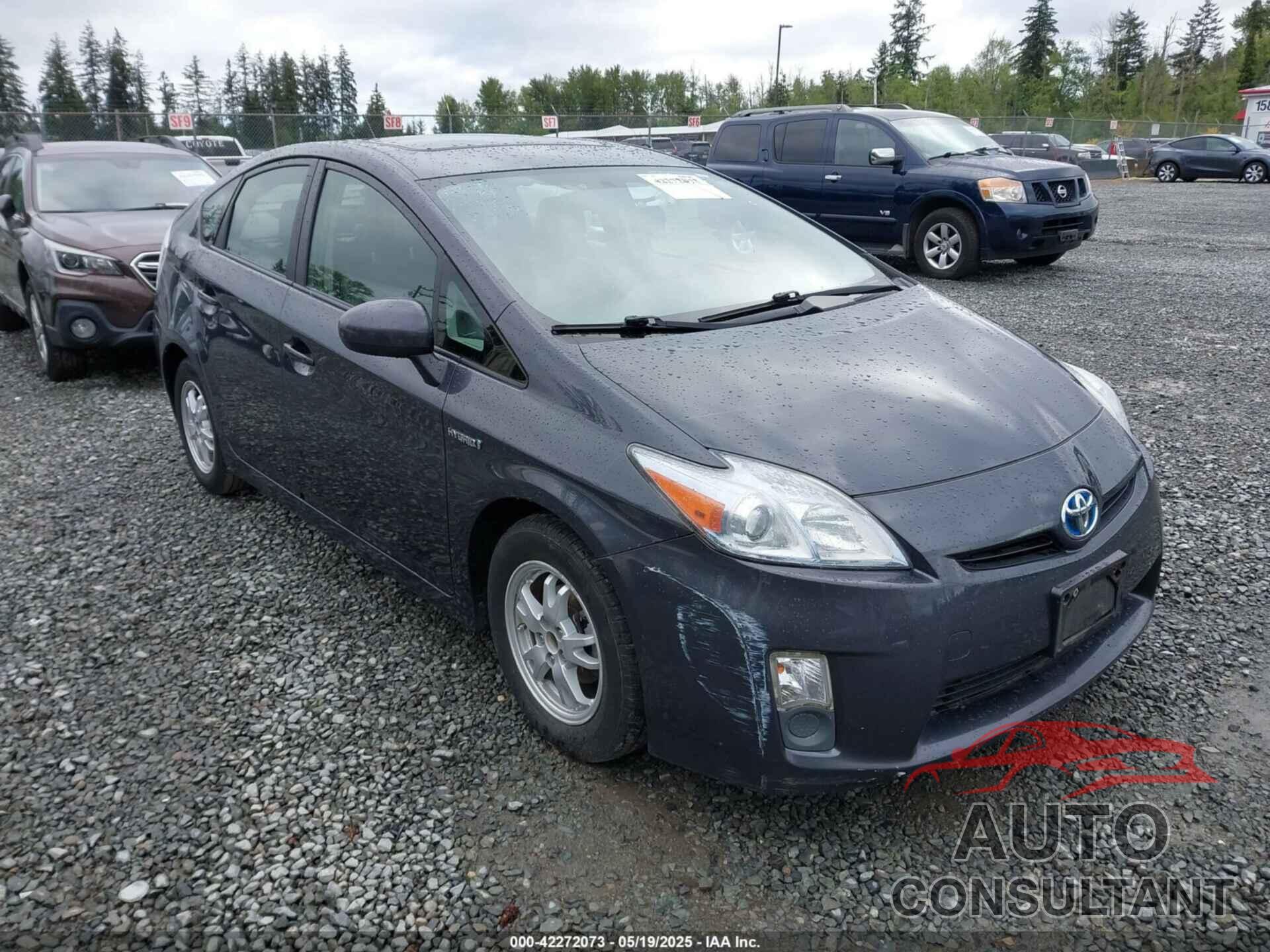 TOYOTA PRIUS 2011 - JTDKN3DU4B1477472