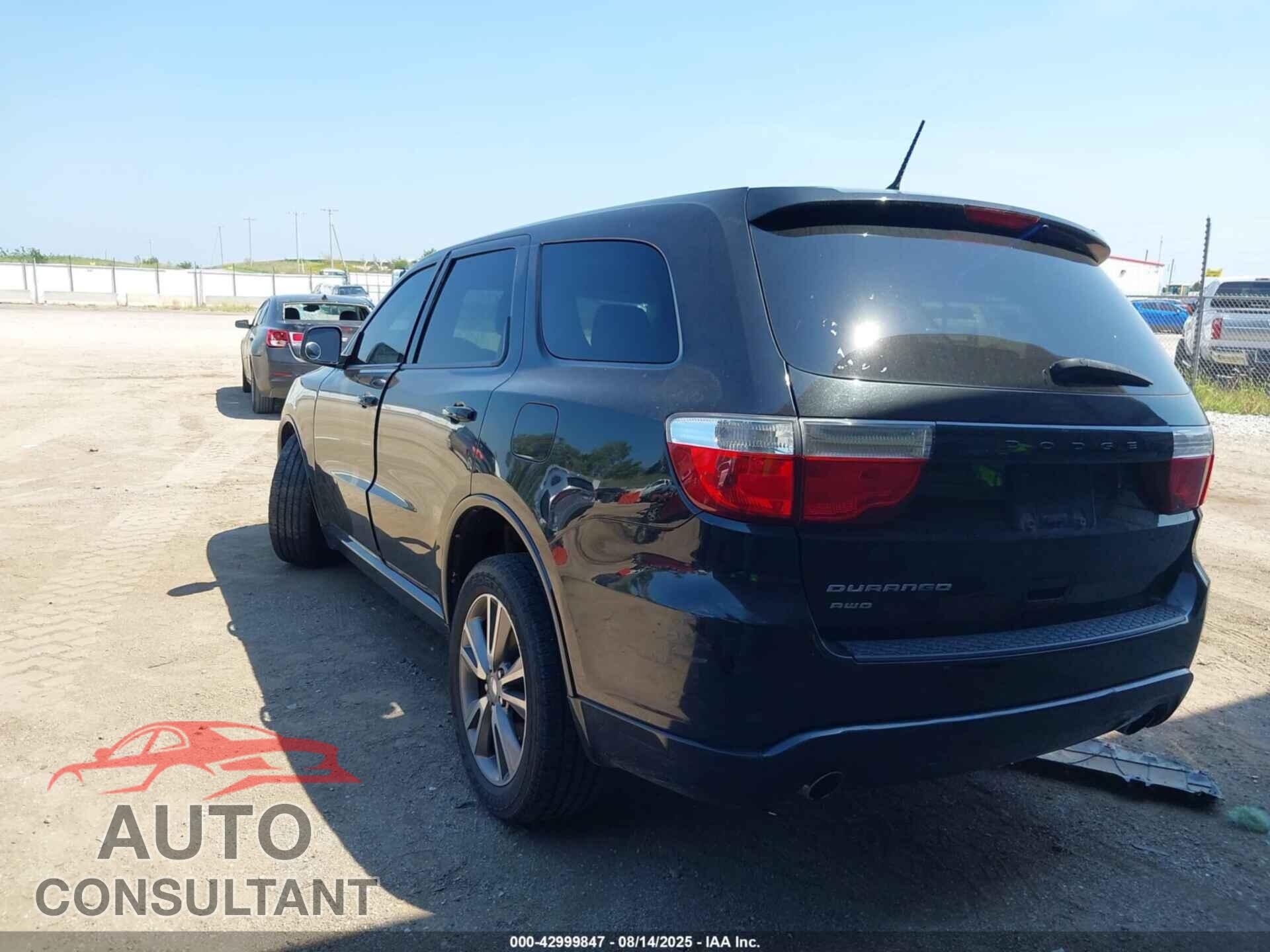 DODGE DURANGO 2013 - 1C4RDJAG1DC654121