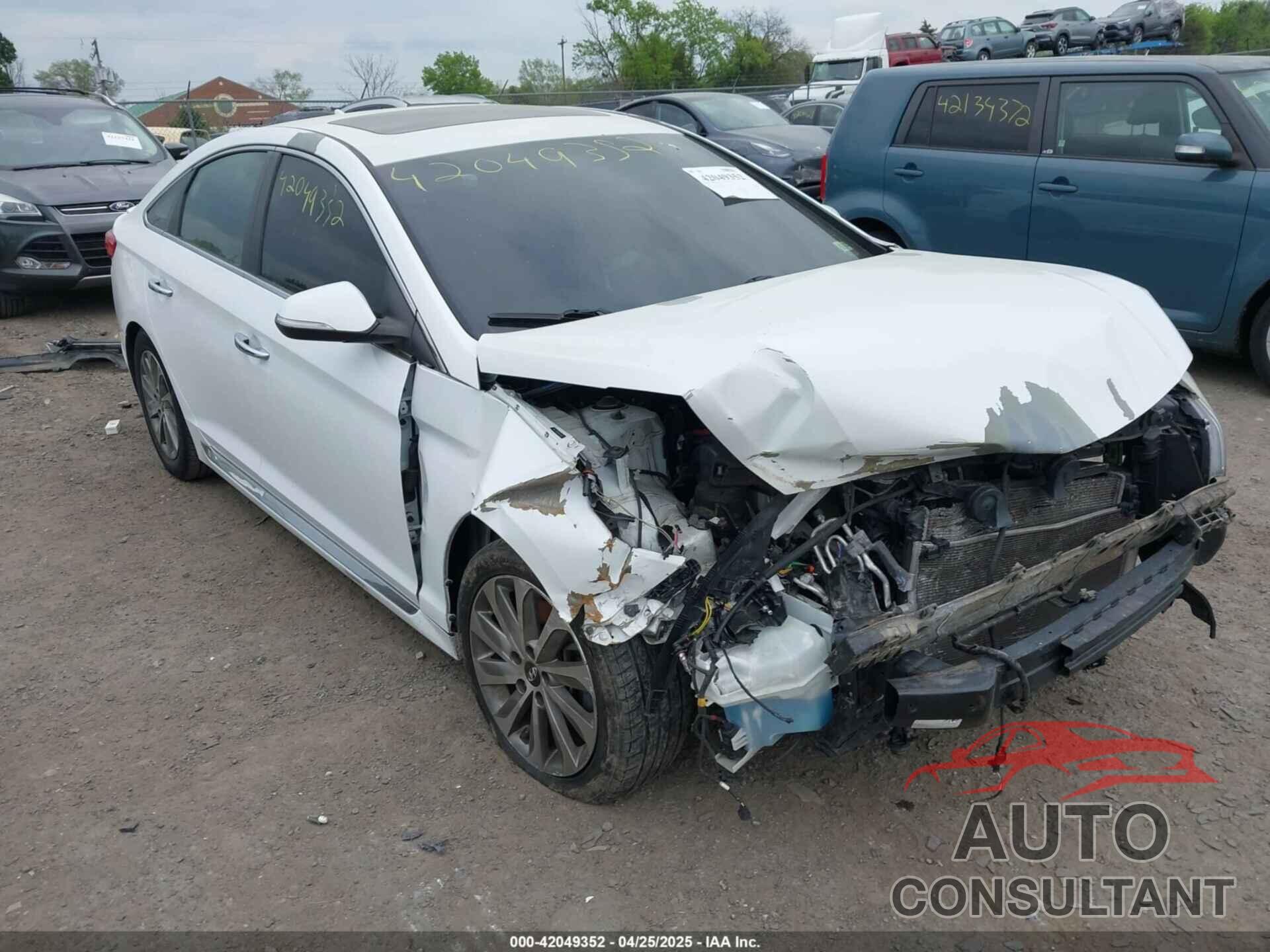 HYUNDAI SONATA 2017 - 5NPE34AF3HH462087