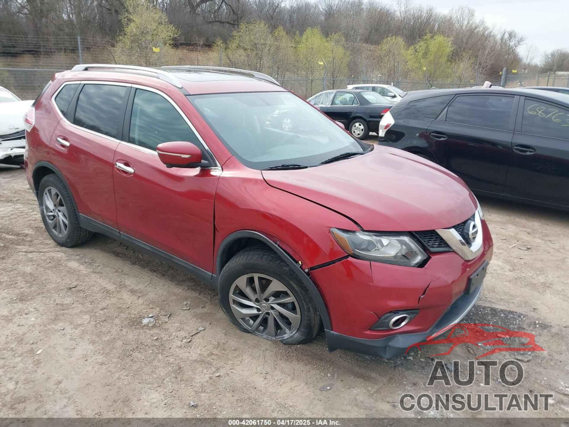NISSAN ROGUE 2015 - 5N1AT2MV4FC811459