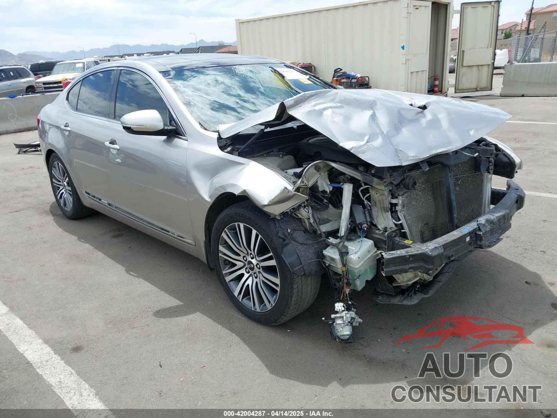 KIA CADENZA 2015 - KNALN4D75F5174264