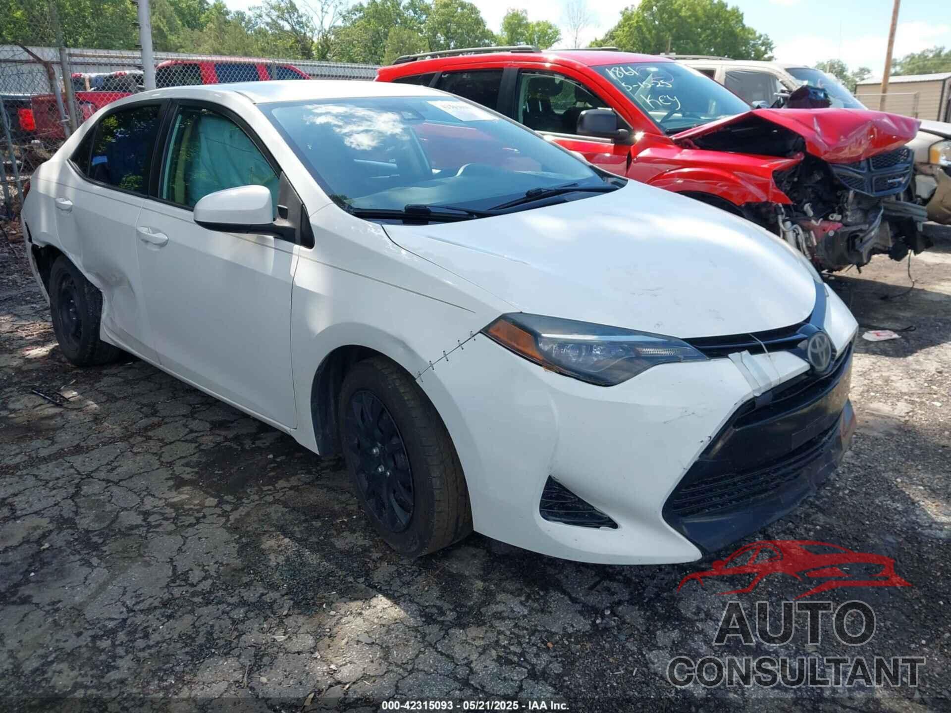TOYOTA COROLLA 2017 - 2T1BURHE0HC836622
