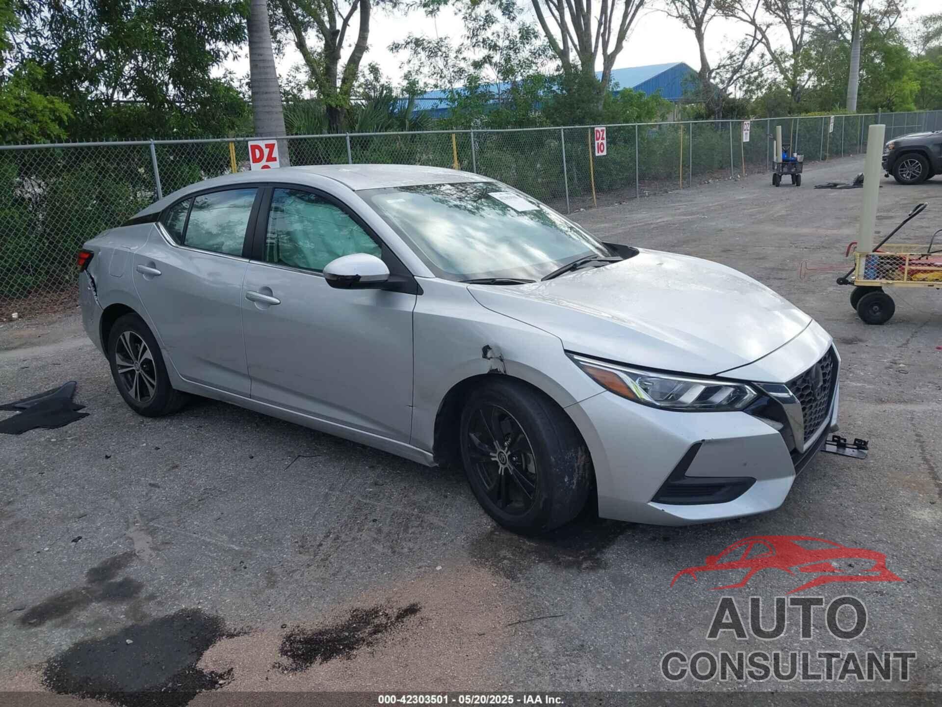 NISSAN SENTRA 2022 - 3N1AB8CV7NY315866