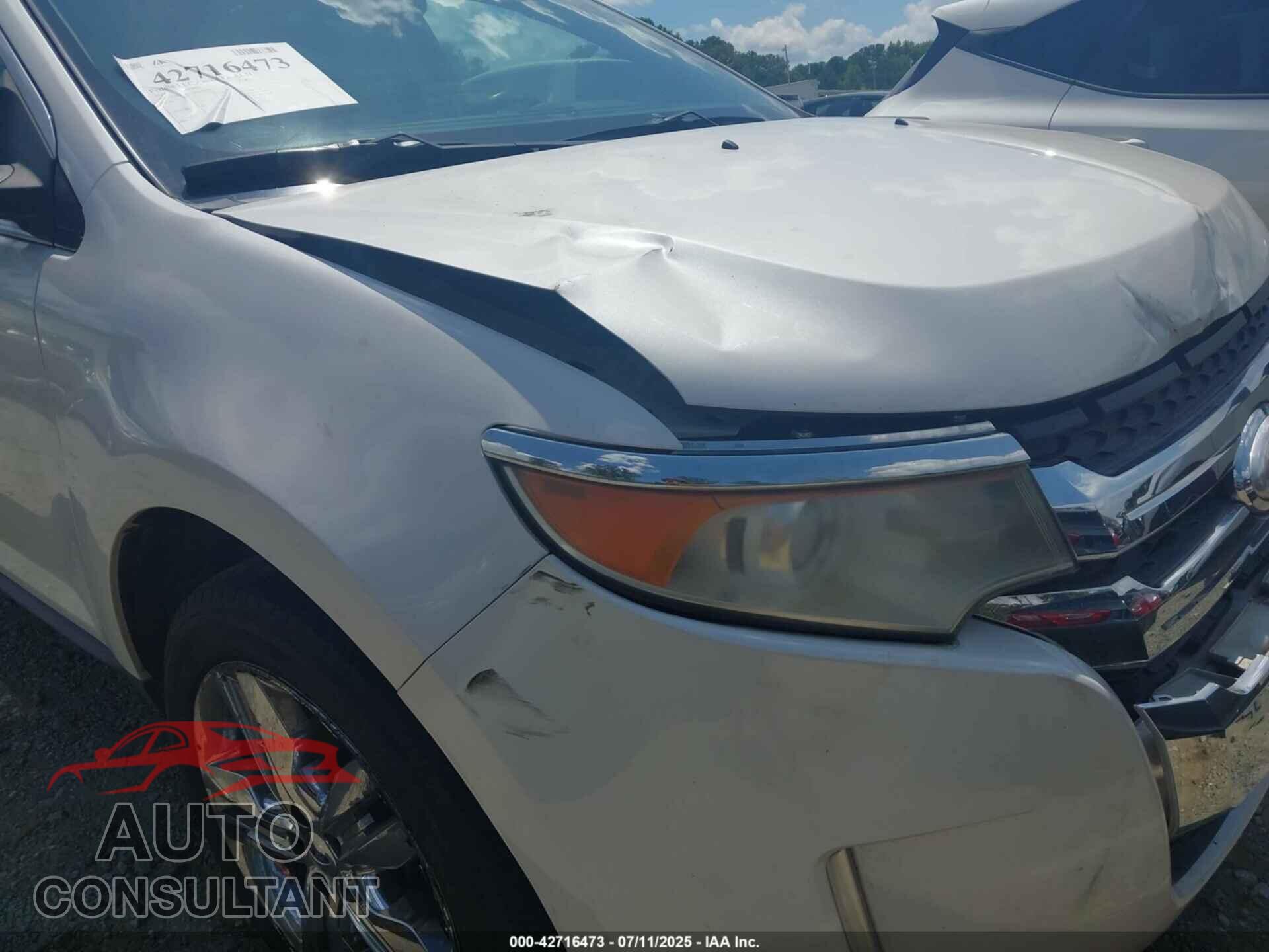 FORD EDGE 2011 - 2FMDK3KC5BBB58478