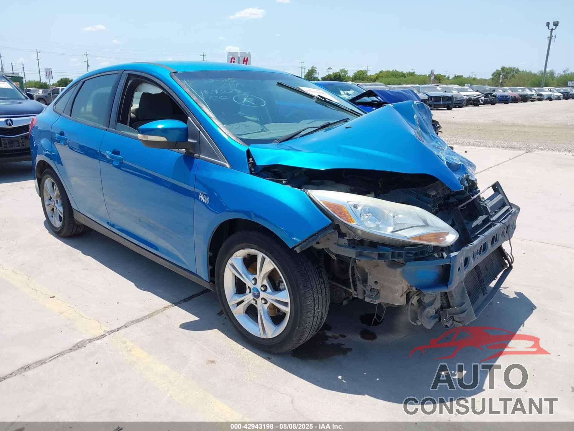 FORD FOCUS 2013 - 1FADP3F25DL189228