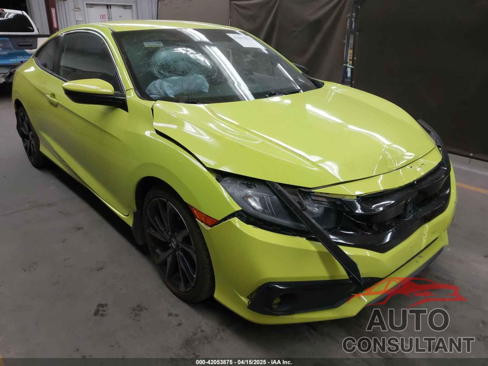 HONDA CIVIC 2019 - 2HGFC4B88KH305211