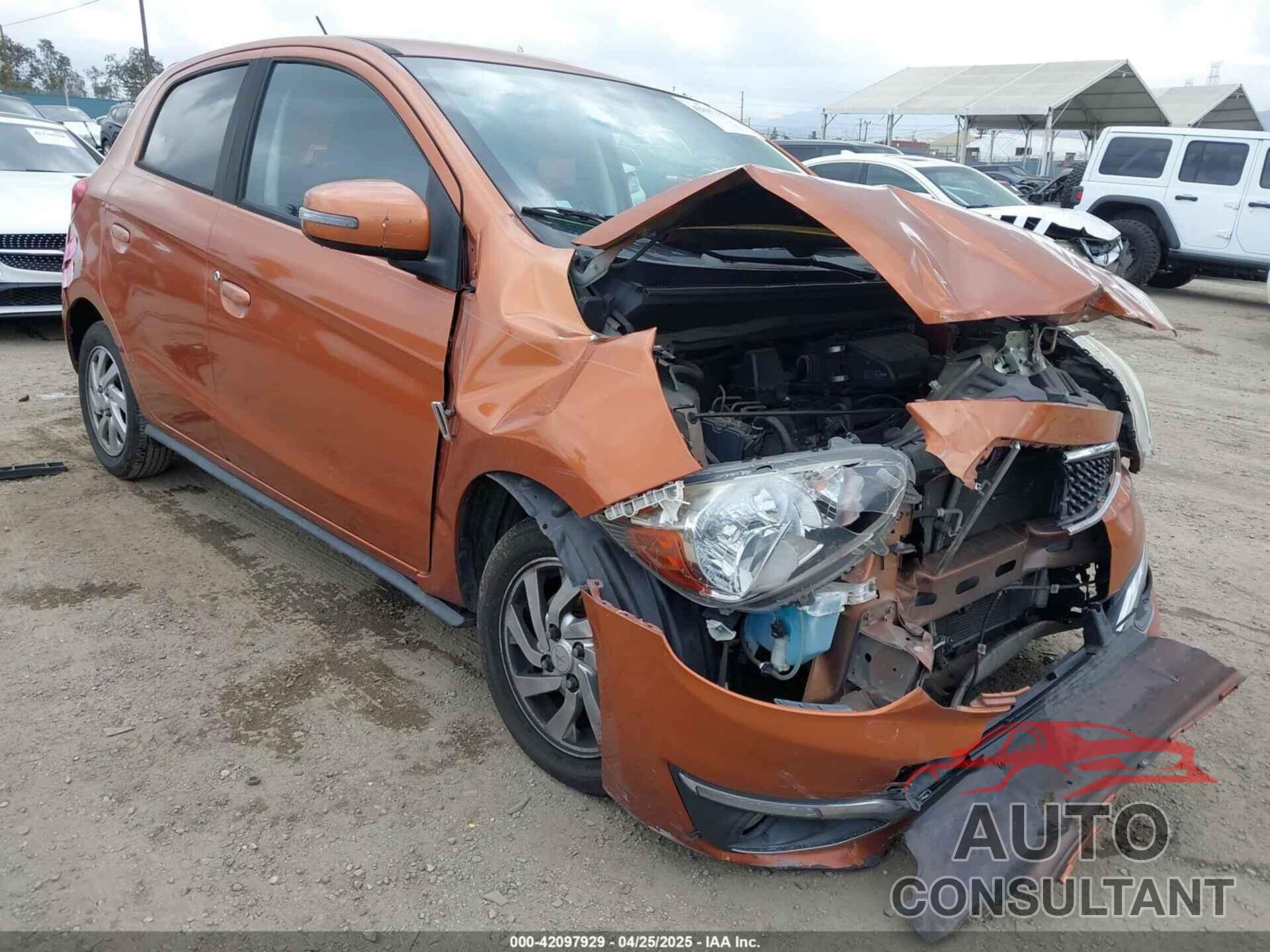 MITSUBISHI MIRAGE 2018 - ML32A4HJ0JH004775