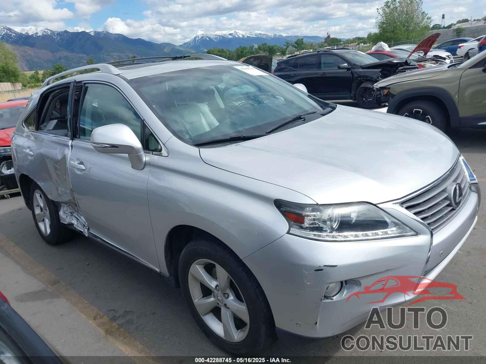 LEXUS RX 350 2013 - JTJBK1BA7D2453778