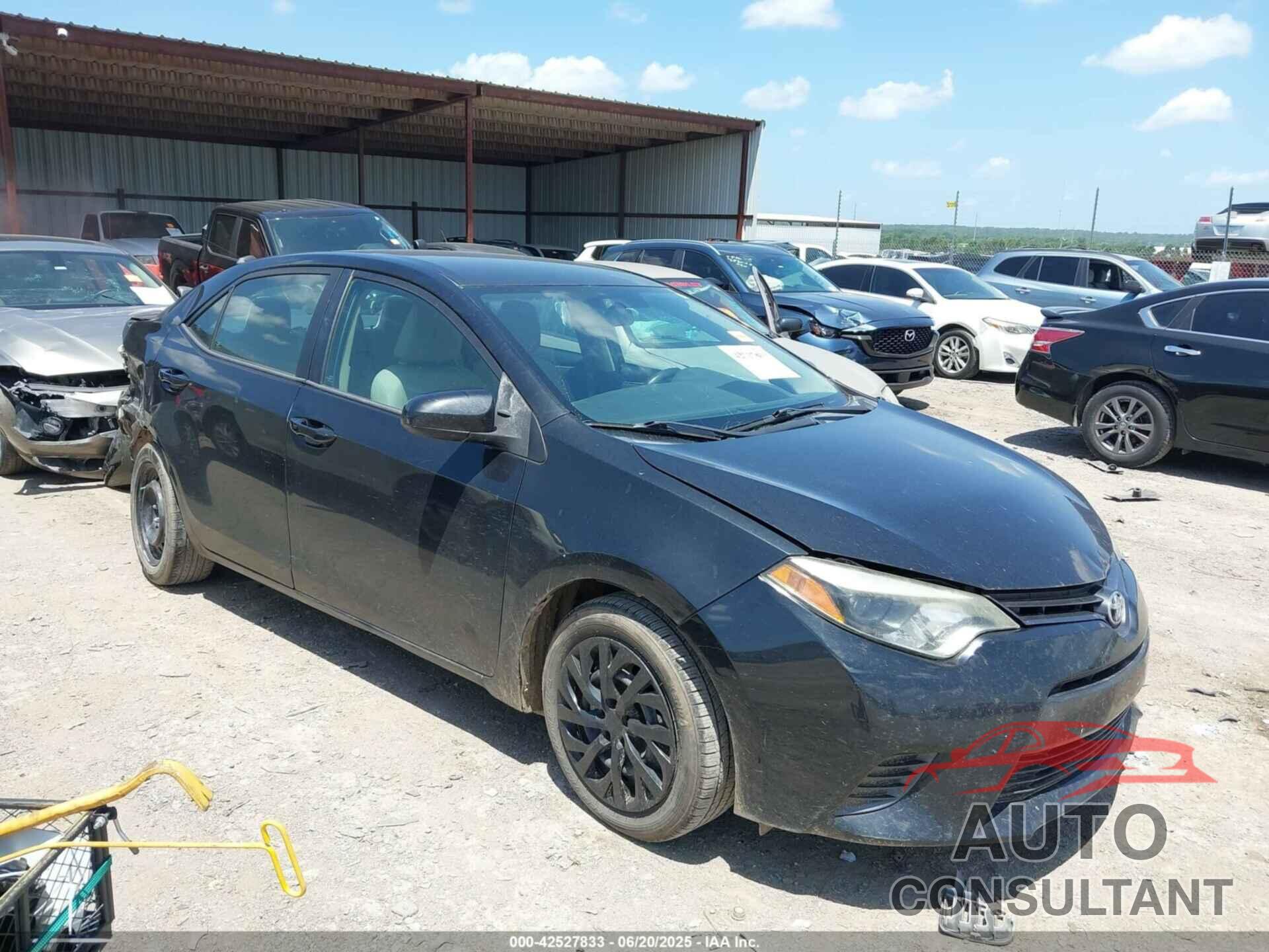 TOYOTA COROLLA 2016 - 5YFBURHE5GP406650