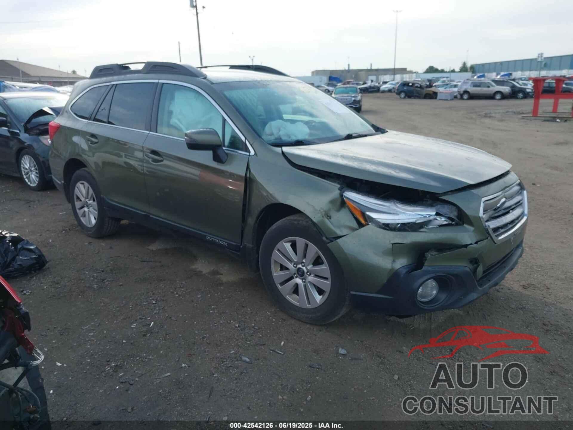 SUBARU OUTBACK 2016 - 4S4BSBFCXG3358453