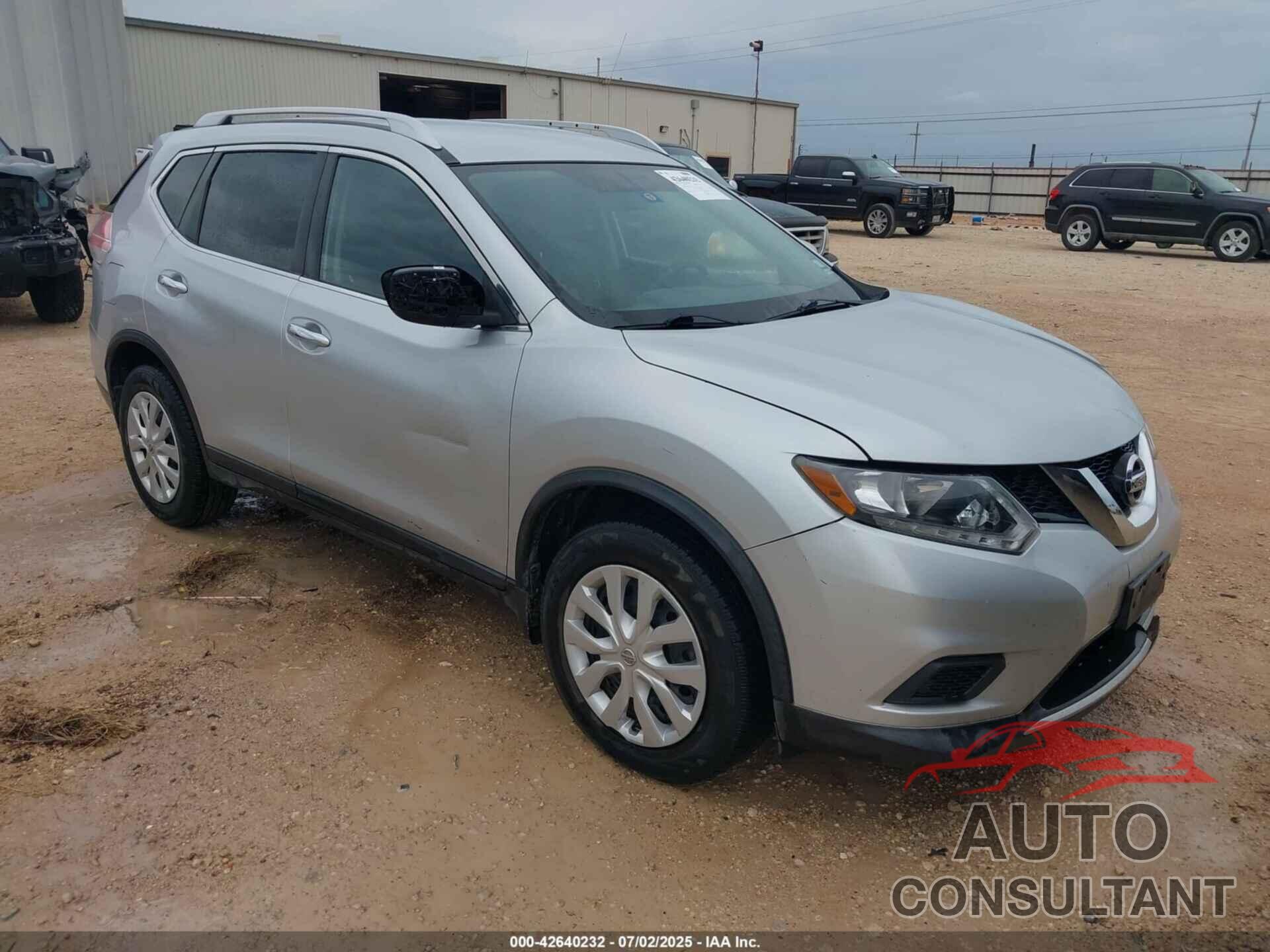 NISSAN ROGUE 2016 - KNMAT2MT1GP728763