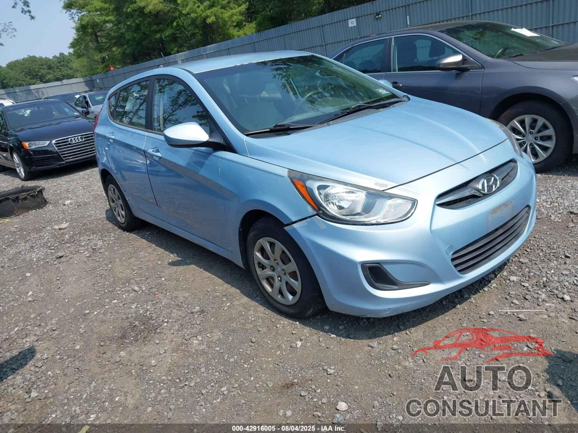 HYUNDAI ACCENT 2012 - KMHCT5AE0CU052829