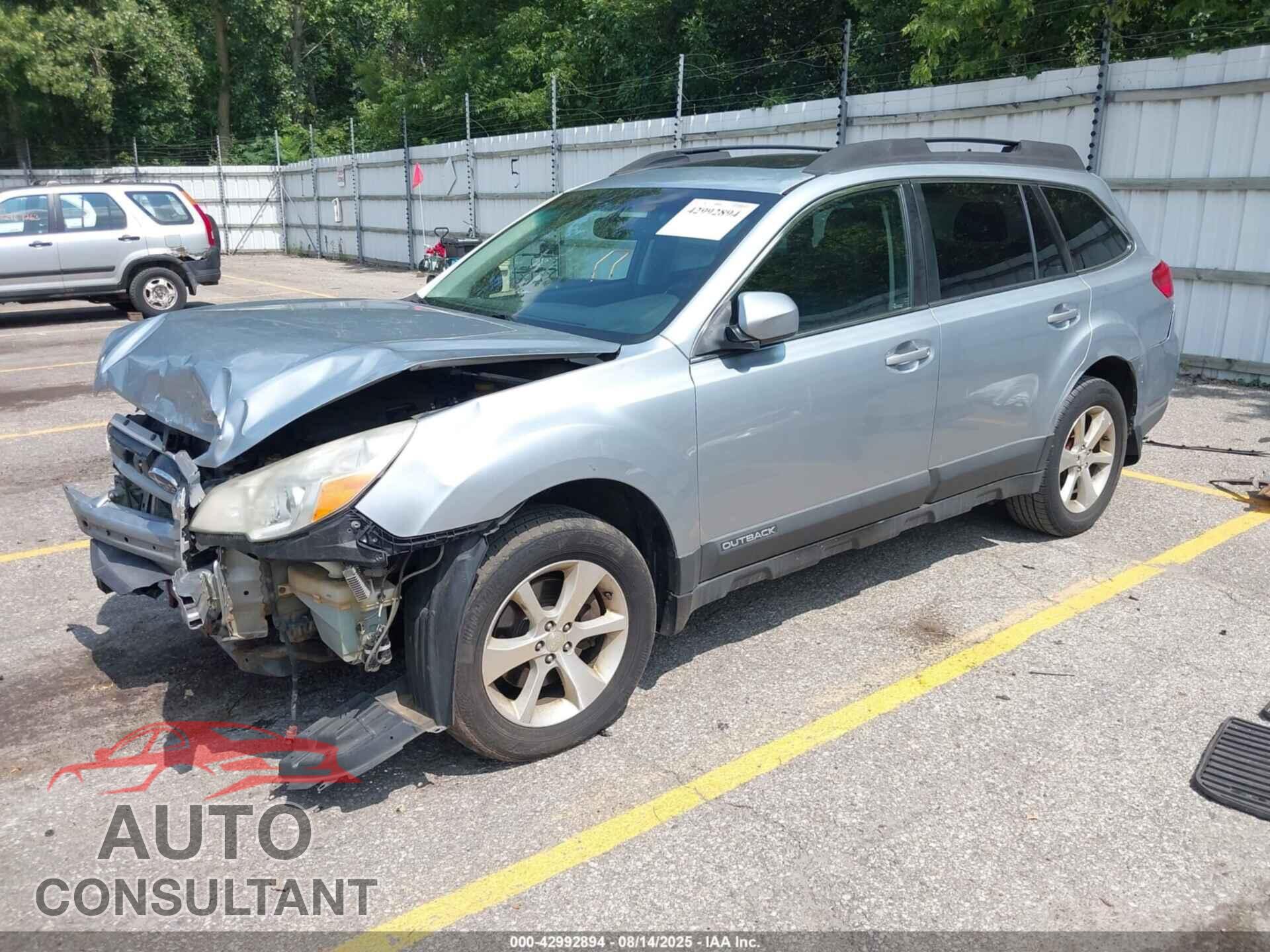 SUBARU OUTBACK 2013 - 4S4BRDLC8D2320006