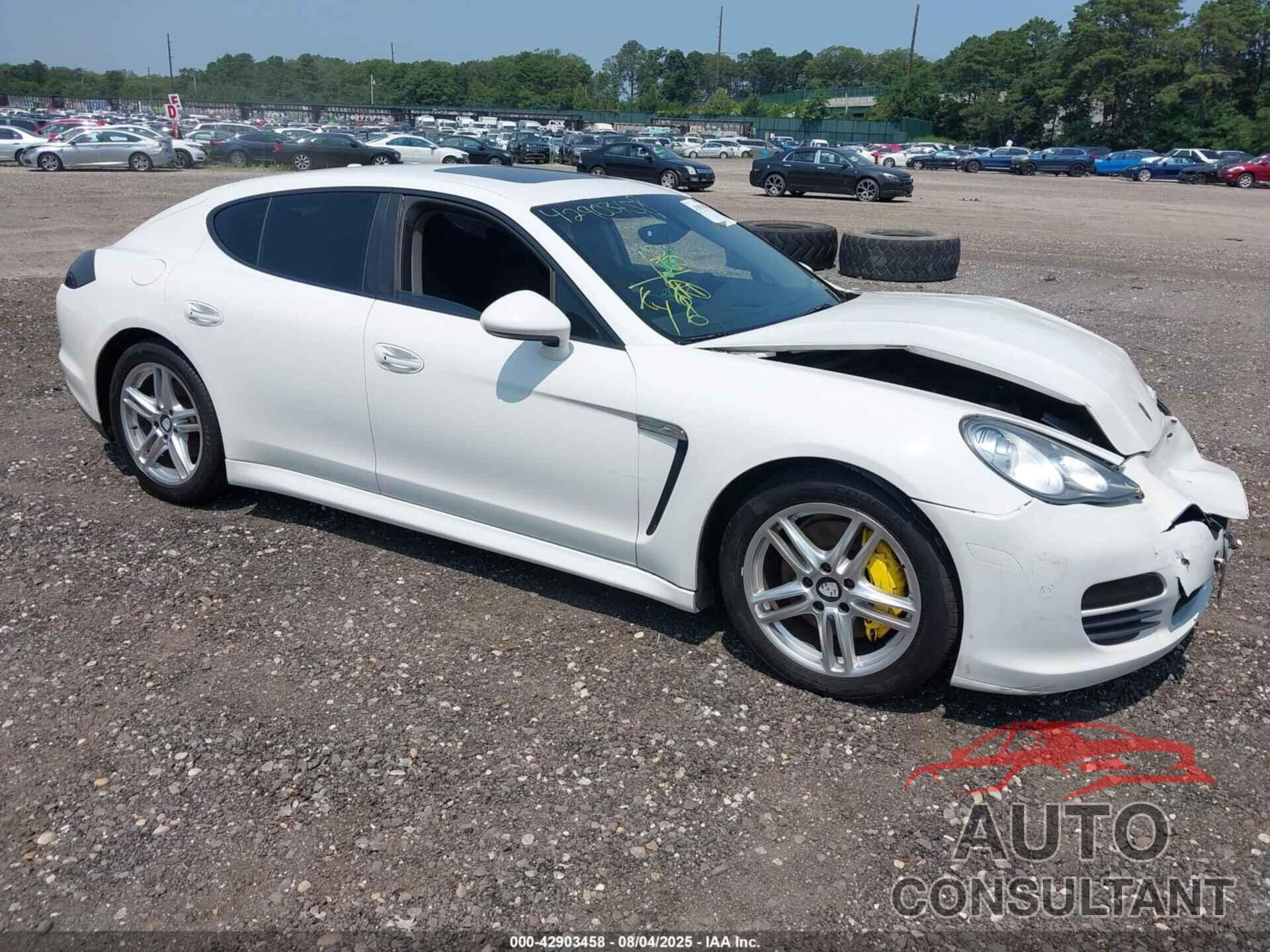 PORSCHE PANAMERA 2012 - WP0AA2A71CL071476