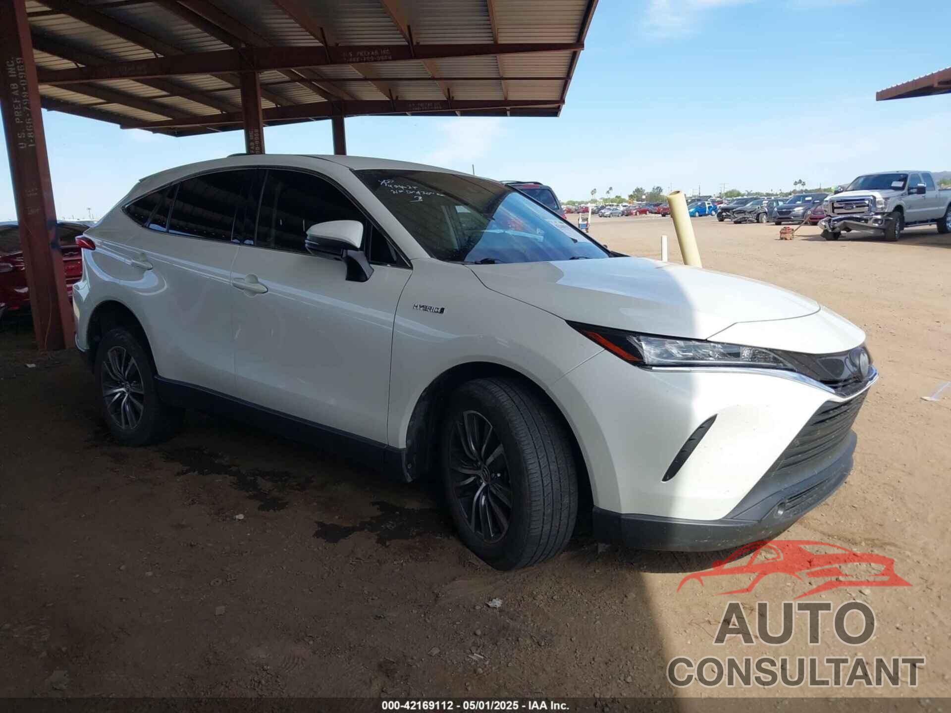 TOYOTA VENZA 2021 - JTEAAAAHXMJ028332