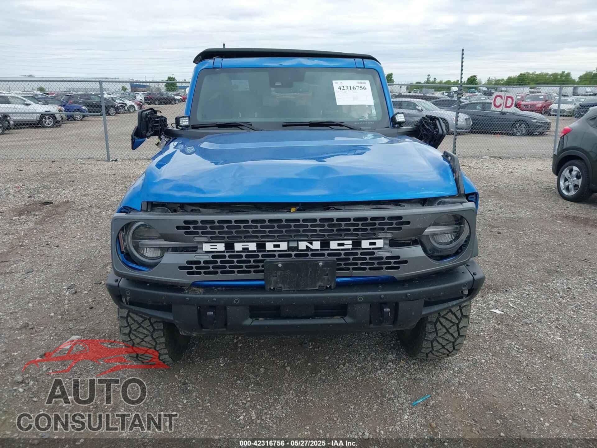 FORD BRONCO 2021 - 1FMEE5DHXMLA78970