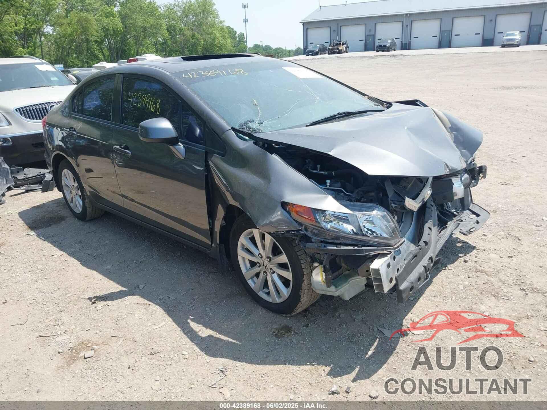 HONDA CIVIC 2012 - 2HGFB2F89CH501970
