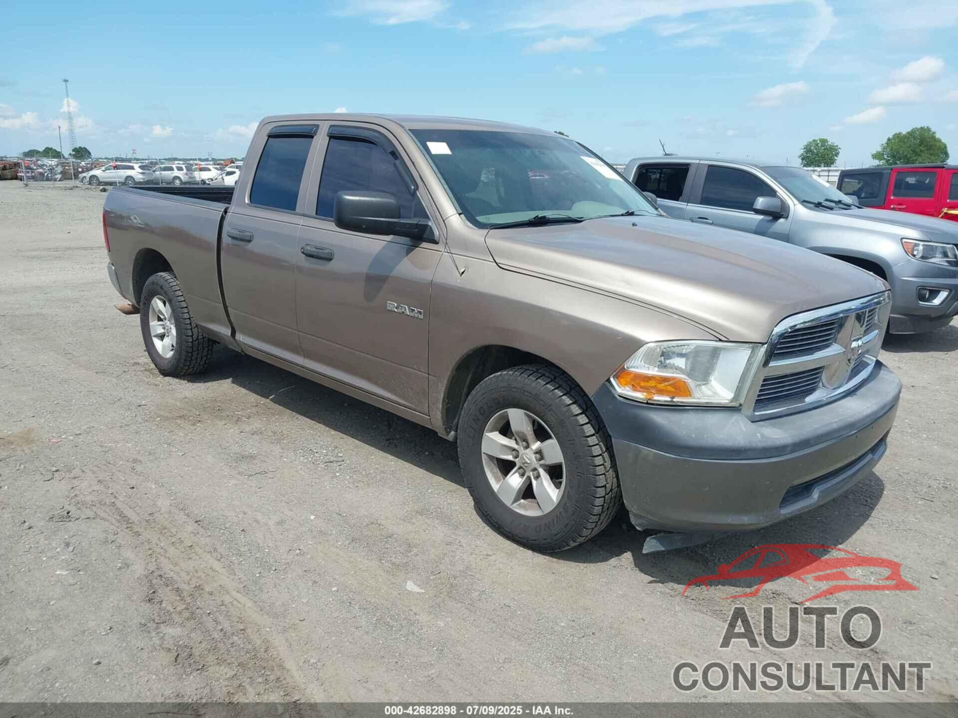 DODGE RAM 1500 2010 - 1D7RB1GK0AS247674