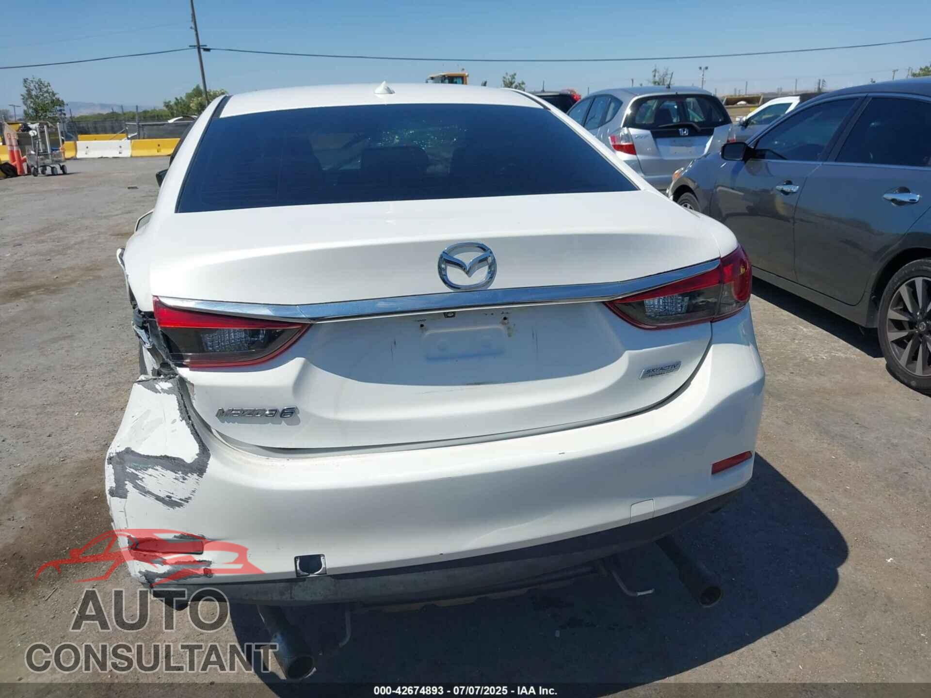 MAZDA MAZDA6 2017 - JM1GL1V50H1139650