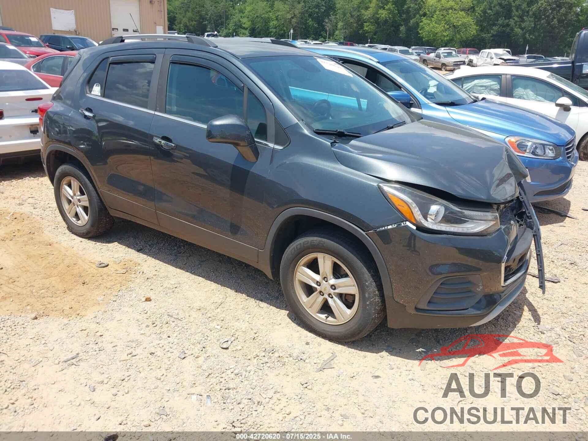 CHEVROLET TRAX 2017 - KL7CJPSB8HB109403
