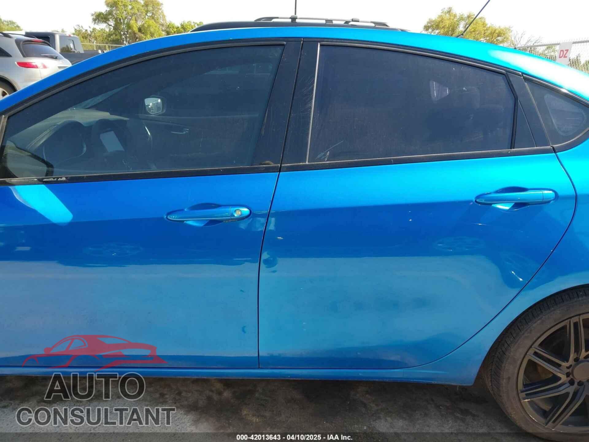 DODGE DART 2015 - 1C3CDFBB2FD378443
