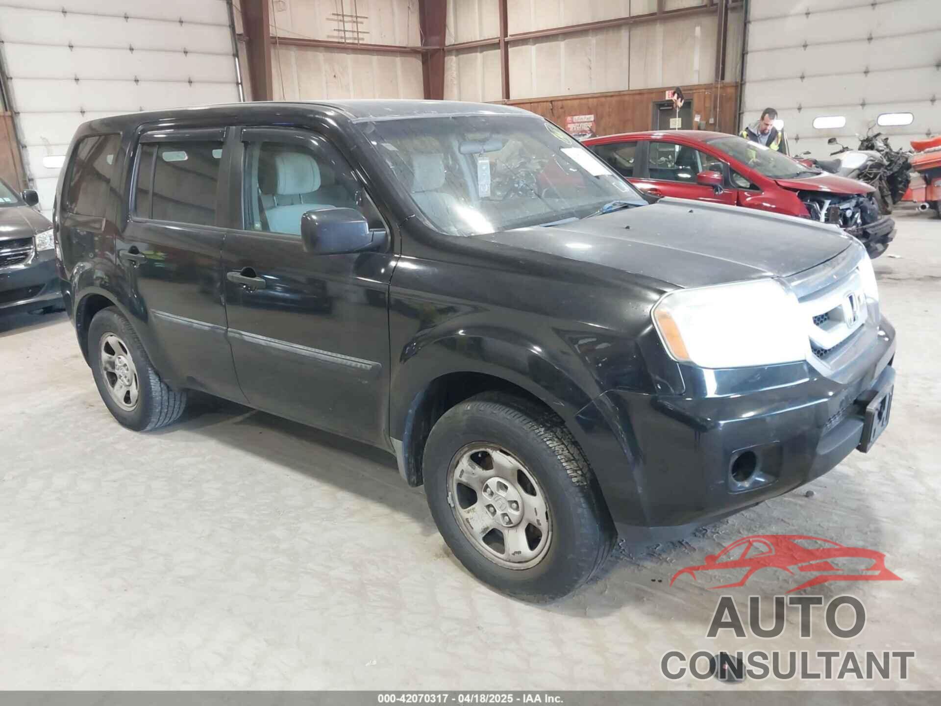 HONDA PILOT 2009 - 5FNYF48219B047437