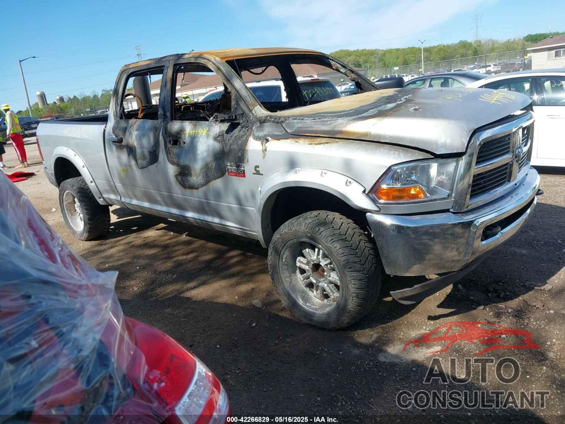 DODGE RAM 2500 2010 - 3D7UT2CLXAG174672