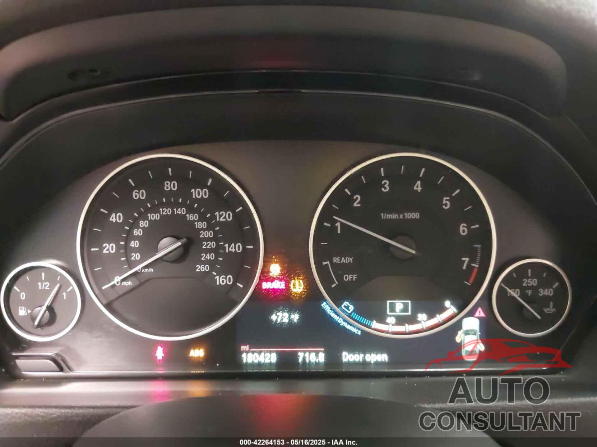 BMW 328I 2015 - WBA3B5G55FNS13718